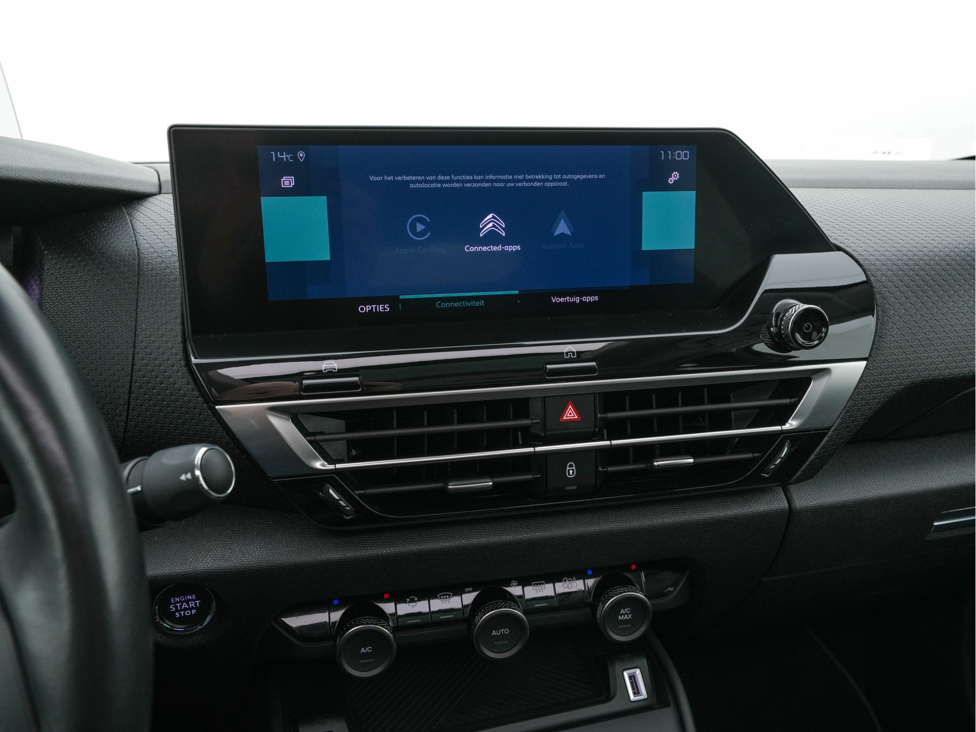 Citroën Ë-C4 Feel 50 kWh [ 3-Fase-11kW ] (SOH-91%) (INCL-BTW) *PANO | HEAD-UP | LEATHER-FABRIC | FULL-LED | DIGI-COCKPIT | BLINDSPOT | CARPLAY | COMFORT-SEATS | ECC | LANE-ASSIST | KEYLESS | PDC | CRUISE | DAB  | CCS-FASTLOADER | 18''ALU*