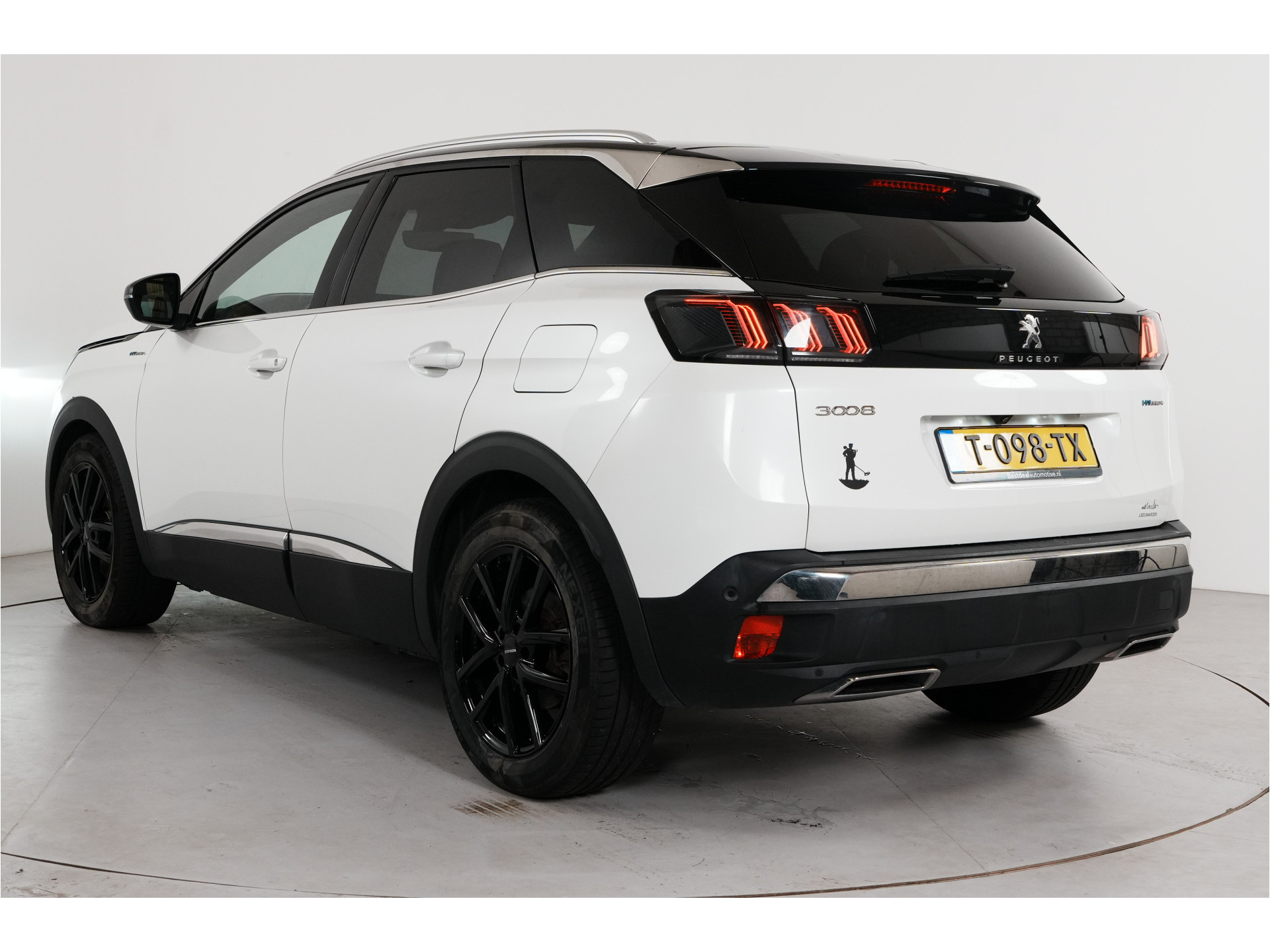 Peugeot 3008 1.6 HYbrid4 300 Blue Lease GT | SOH 95% | Adaptive Cruise | Stl. verw. | Apple/Android |