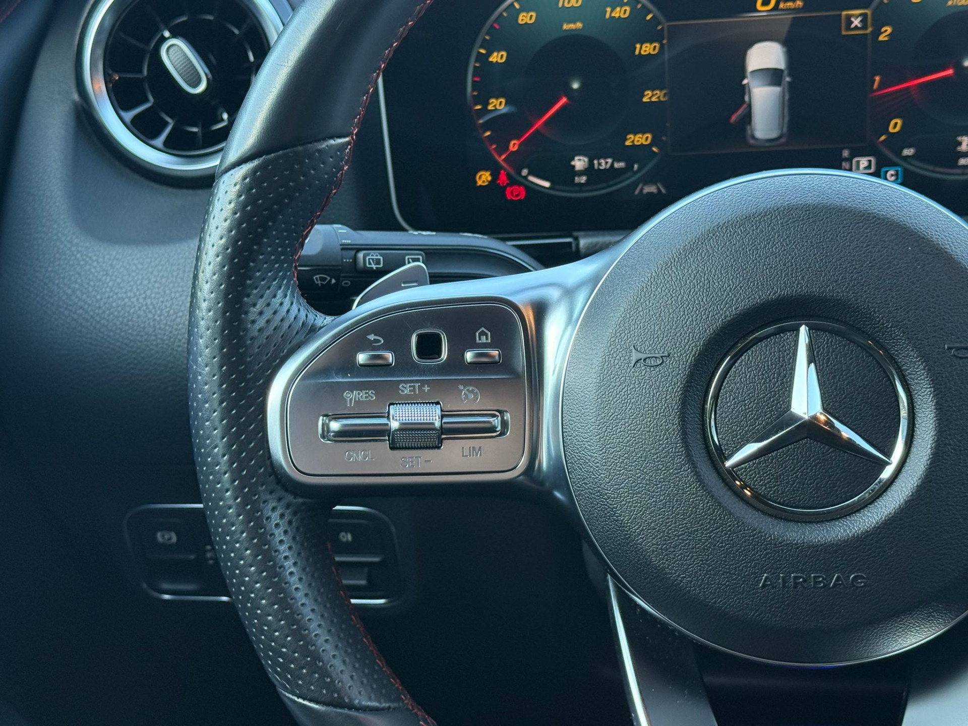 Mercedes-Benz B-klasse 180 Business Solution AMG | 3/6/12MND GARANTIE | AUTOMAAT | LED | CRUISE | CARPLAY | DAB | AIRCO | STOELVERWM. |
