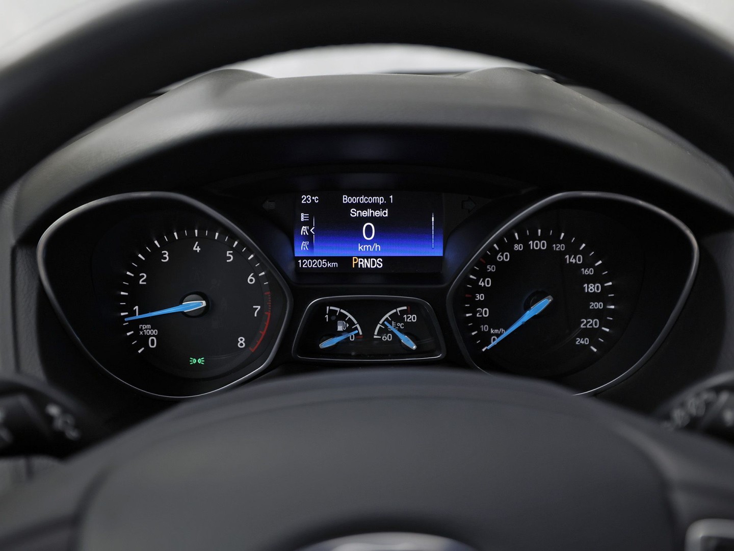 Ford Focus Wagon 1.0 Sport Automaat (NAVIGATIE, STUUR/STOELVERWARMING, LM VELGEN, SPORTSTOELEN, CRUISE, PARKEERSENSOREN, NIEUWSTAAT)
