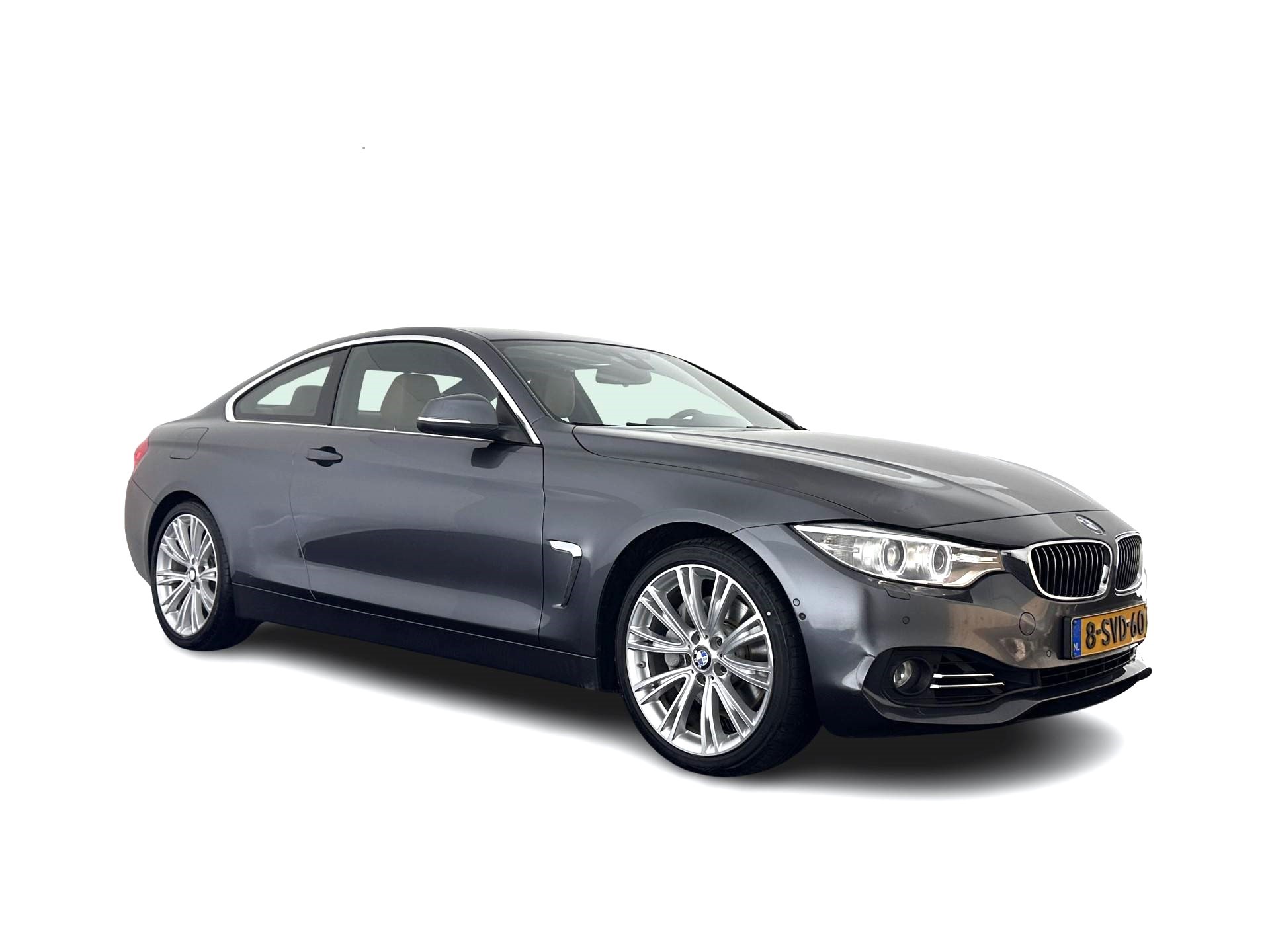 BMW 4-serie Coupé 435d xDrive Executive Aut. *LEATHER | BI-XENON | MEMORY-PACK | TOPVIEW | HEAD-UP | BLINDSPOT | HEATED-SPORTSEATS | KEYLESS | NAVI-FULLMAP | ECC | PDC | CRUISE | 19''ALU*