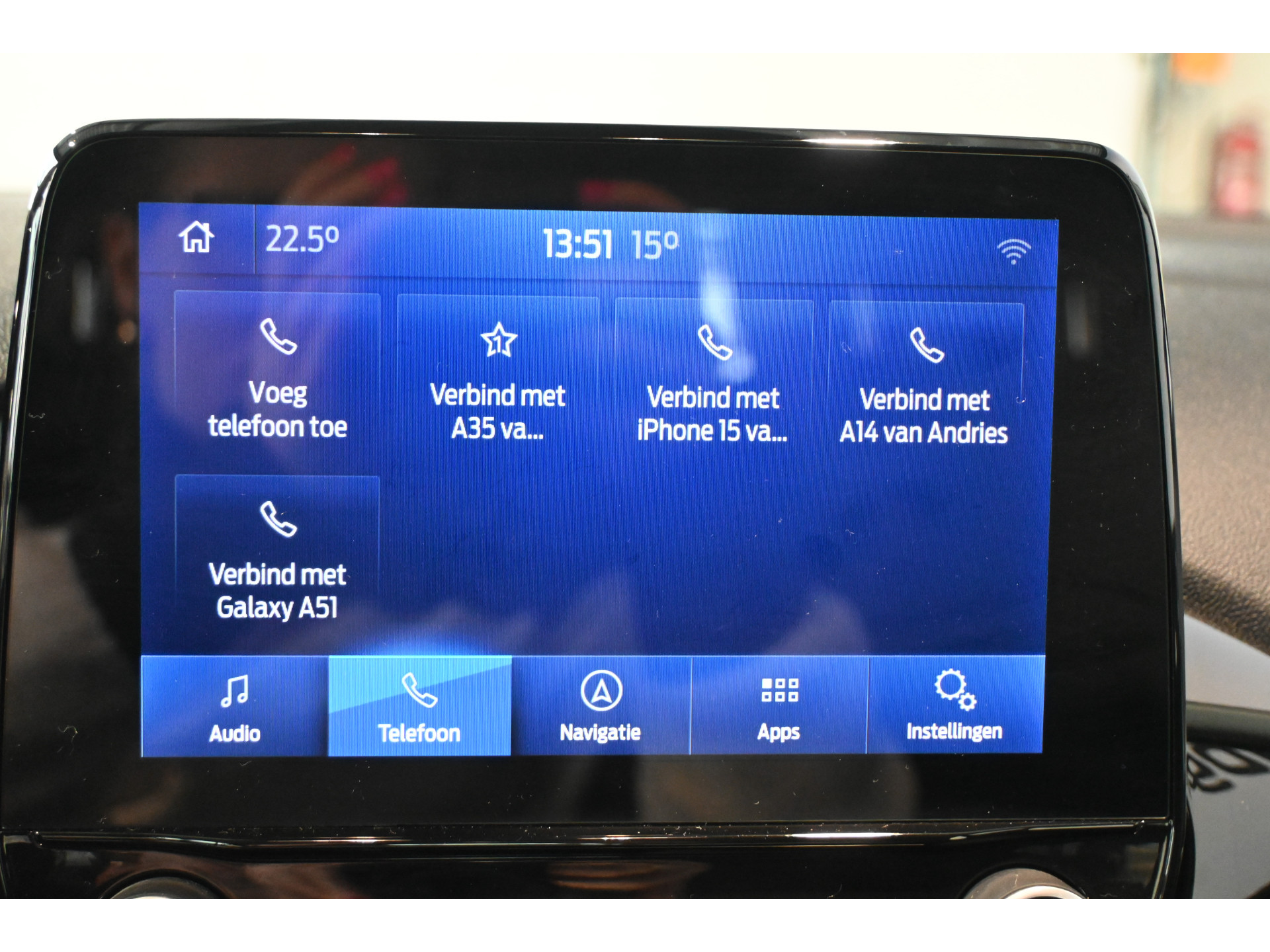 Ford Fiesta 1.0 EcoBoost Titanium Automaat Clima Navigatie LED Carplay Rijklaarprijs Inruil Mogelijk!