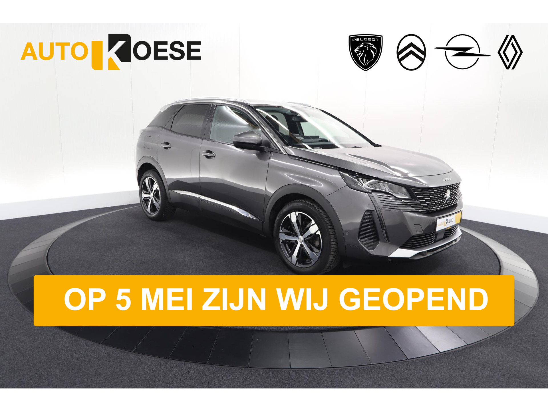 Peugeot 3008 PureTech 130 EAT8 Allure | Camera | Adaptieve Cruise Control | Elektrische Kofferklep