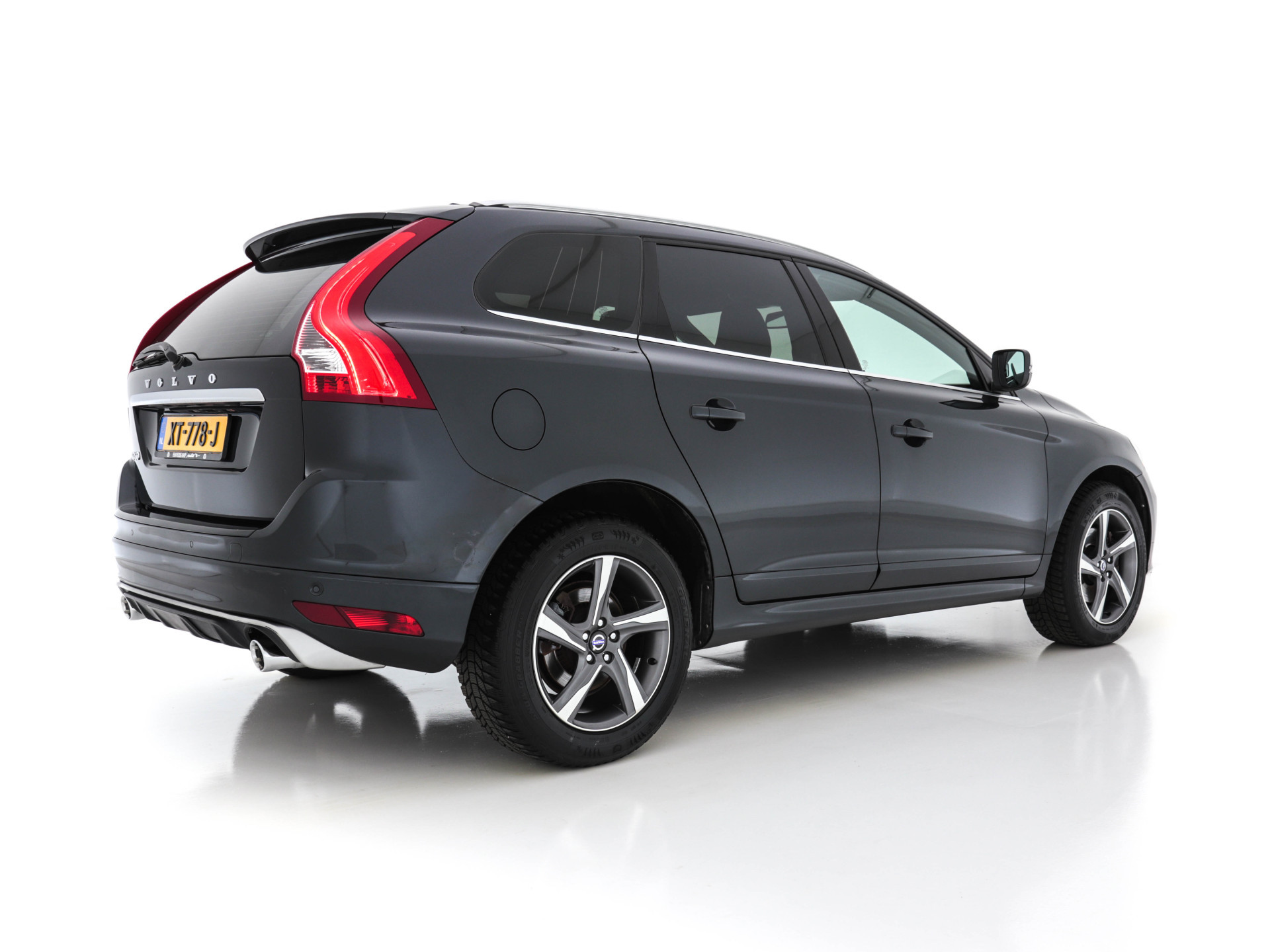 Volvo XC60 2.0 D4 R-Design FWD Aut. *NAVI-FULLMAP | LEATHER-ALCANTARA | ECC | HEATED-R-DESIGN-SPORTSEATS | PRIVACY-GLASS |  PDC | SHIFT-PADDLES | CRUISE | 18"ALU*