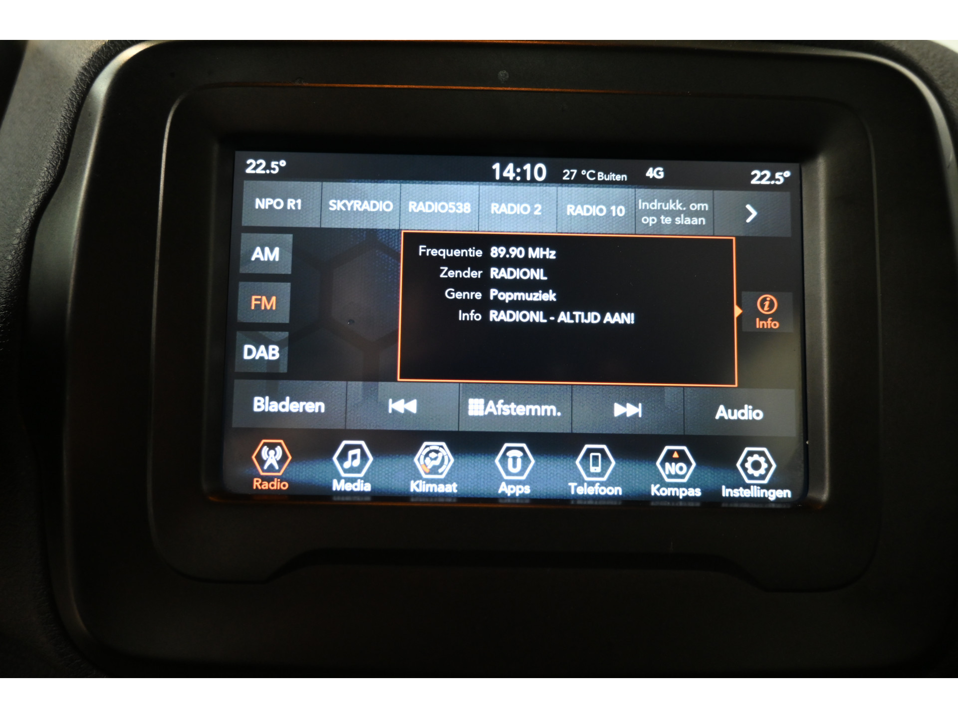 Jeep Renegade 1.3T Limited Automaat Clima Carplay Cruise Control 1e Eigenaar Rijklaarprijs! Inruil Mogelijk!