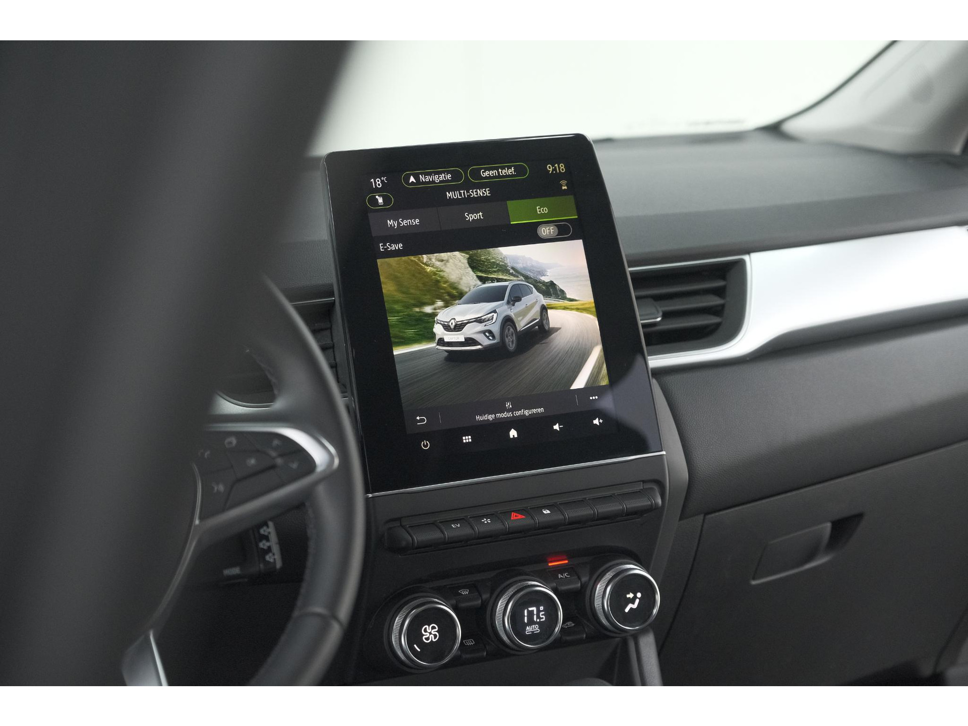 Renault Captur 1.6 E-Tech full hybrid 145 techno | Pack Full Screen | Camera | Navigatie | Allseason Banden