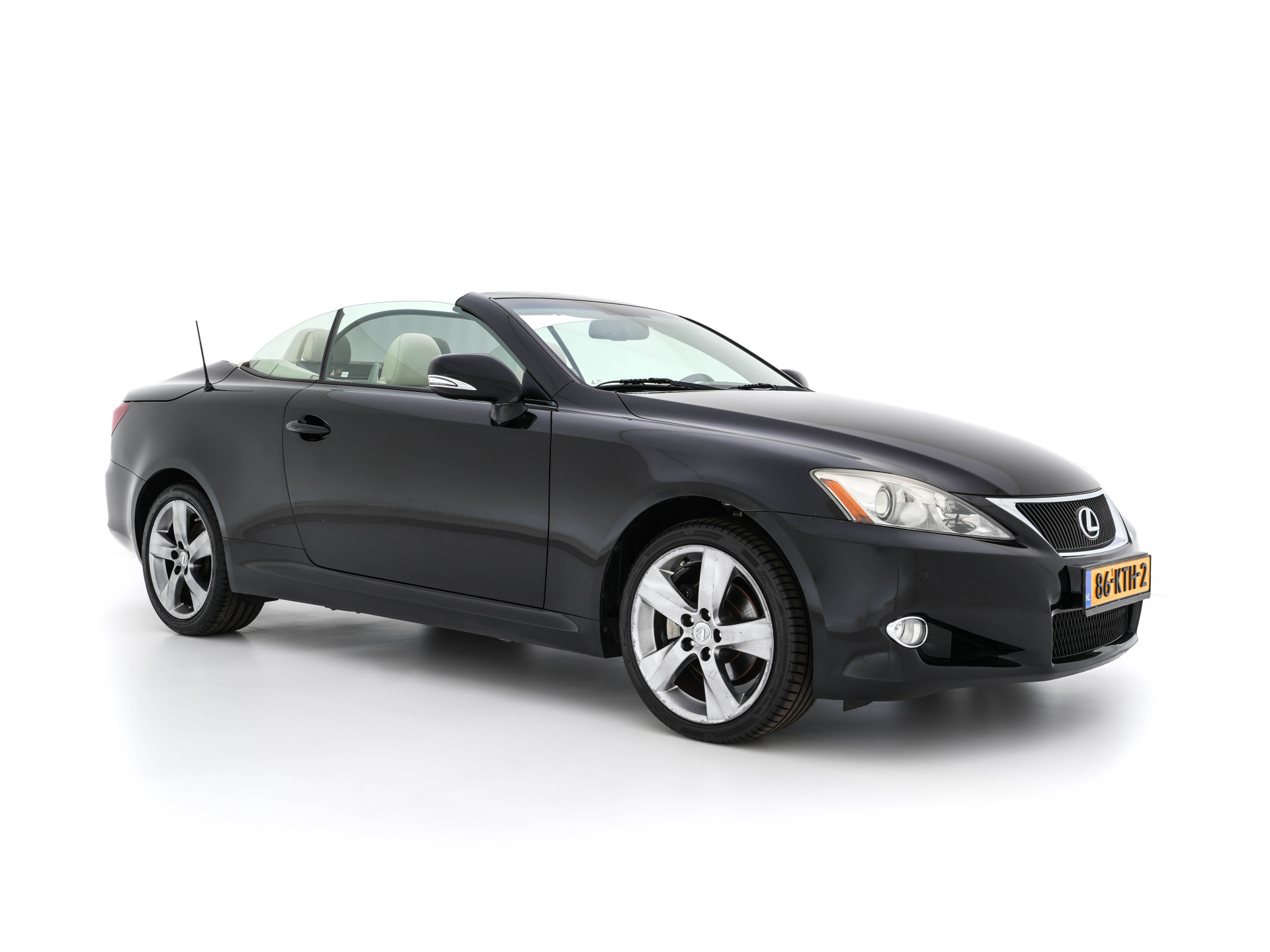 Lexus IS Cabriolet 250C Luxury Aut. * LEATHER | NAVI-FULLMAP | KEYLESS | PDC | SHIFT-PADDLES | CRUISE | ECC | HEATED-SEATS | CAMERA | AIRSCARF | 18''ALU *