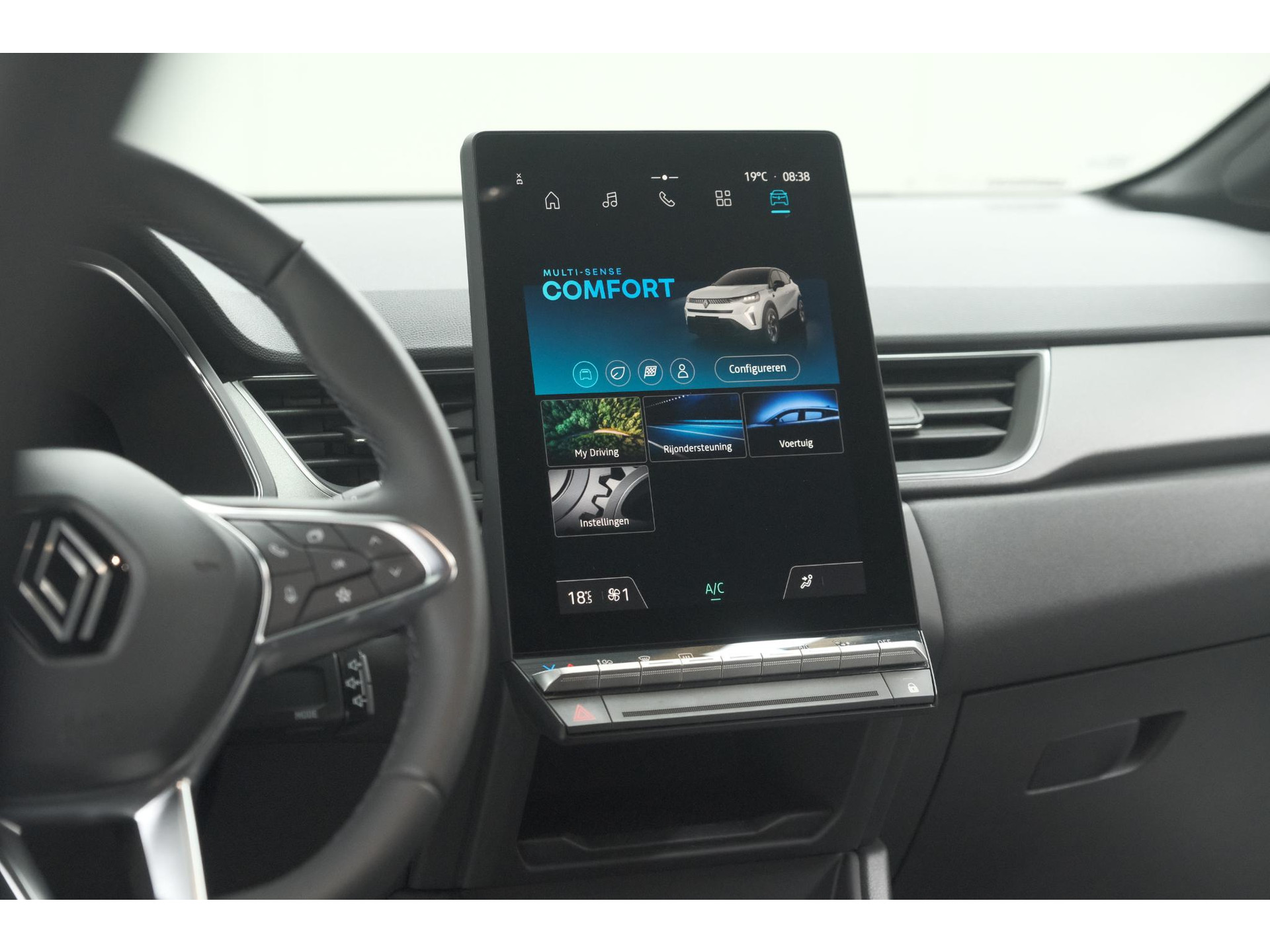 Renault Captur Mild Hybrid 160 EDC Techno | Camera | Navigatie | Apple Carplay | Pack Full Screen