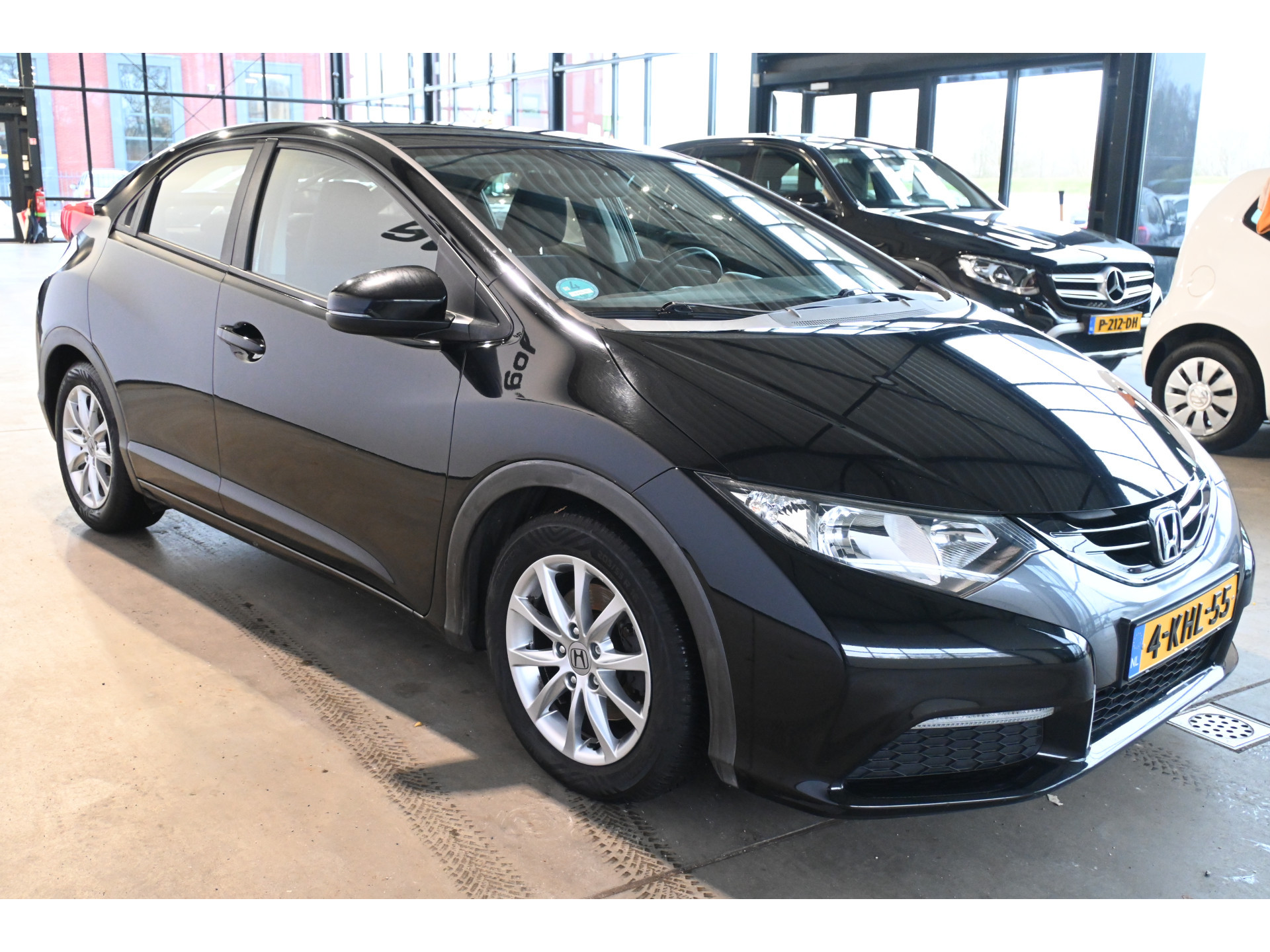 Honda Civic 2.2D Comfort Clima Navigatie Lichtmetaal Goed Onderhouden! Inruil Mogelijk!