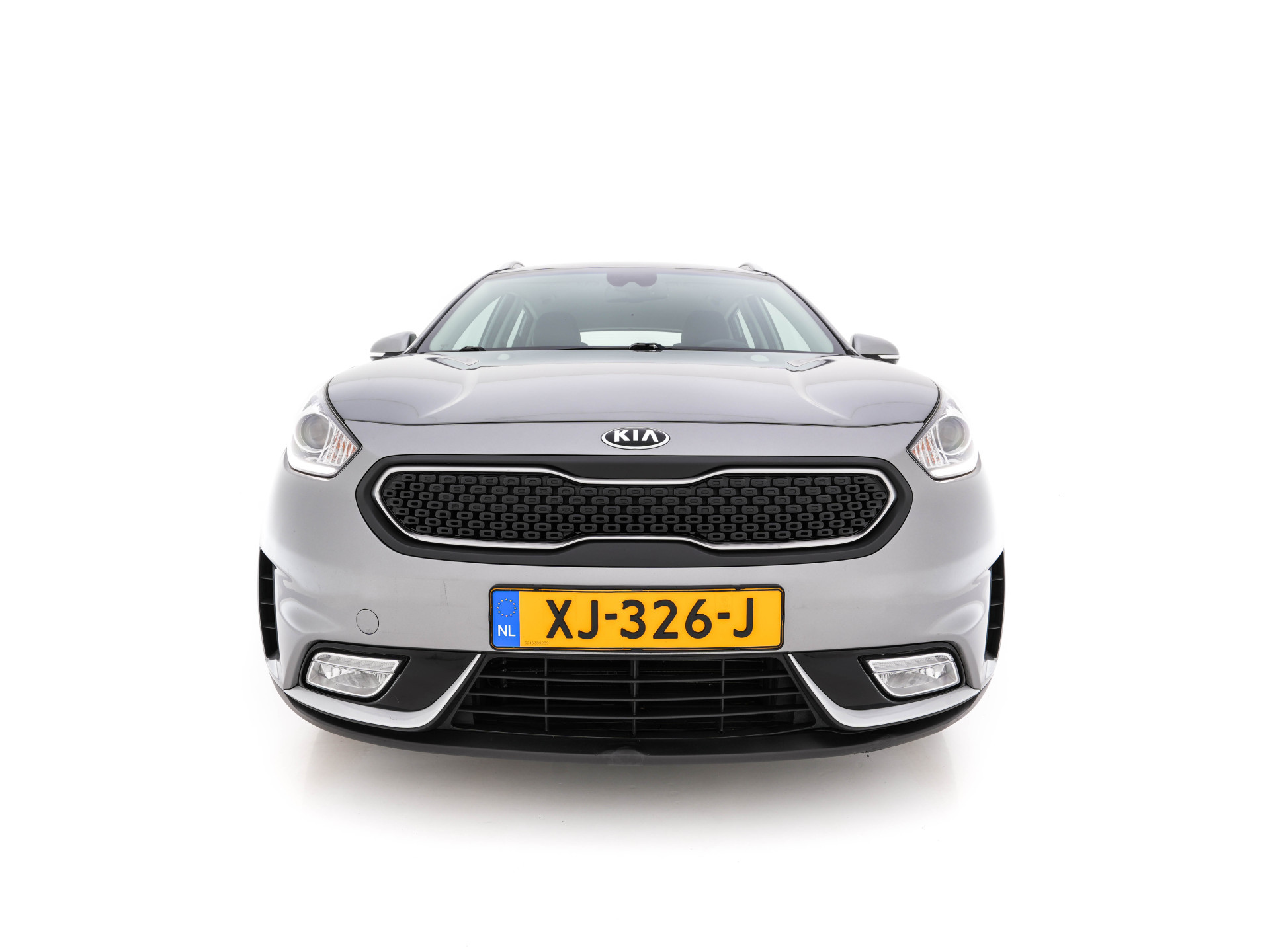 Kia Niro 1.6 GDi Hybrid ExecutiveLine Eco-Hybrid (INCL-BTW) Aut. *LEATHER-FABRIC | NAVI-FULLMAP | KEYLESS | CAMERA | COMFORTSEATS | DIGI-COCKPIT | LANE-ASSIST | ECC | CARPLAY | PDC | TOWBAR | 16''ALU*