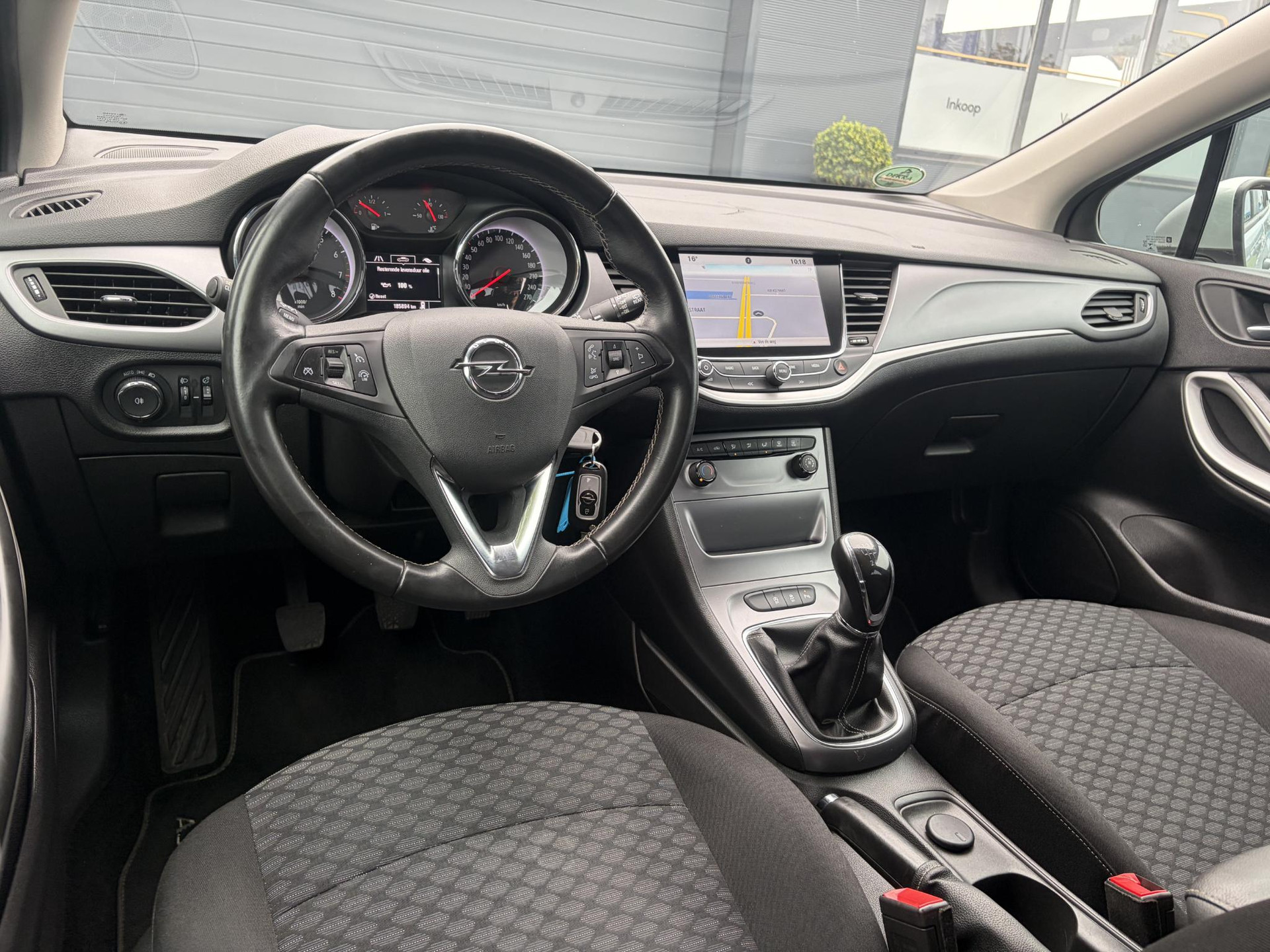 Opel Astra Sports Tourer 1.0 Online Edition ✓2e Eigenaar✓Carplay✓Navi✓Trekhaak✓Net beurt gehad✓Clima✓Cruise✓Pdc V+A✓105pk✓N.A.P✓Lm velgen✓Apk tot 10-2027