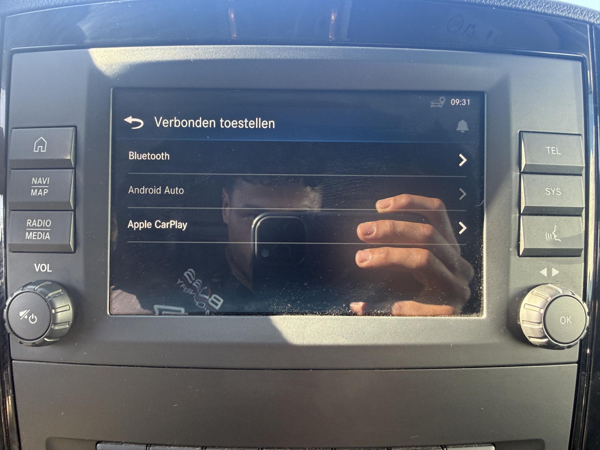 Mercedes-Benz Vito 119 1.9 CDI L2 190pk Automaat LE0 Dubbele Schuif Cruise Control Climate Control Trekhaak Carplay Camera Parkeersensoren v+a