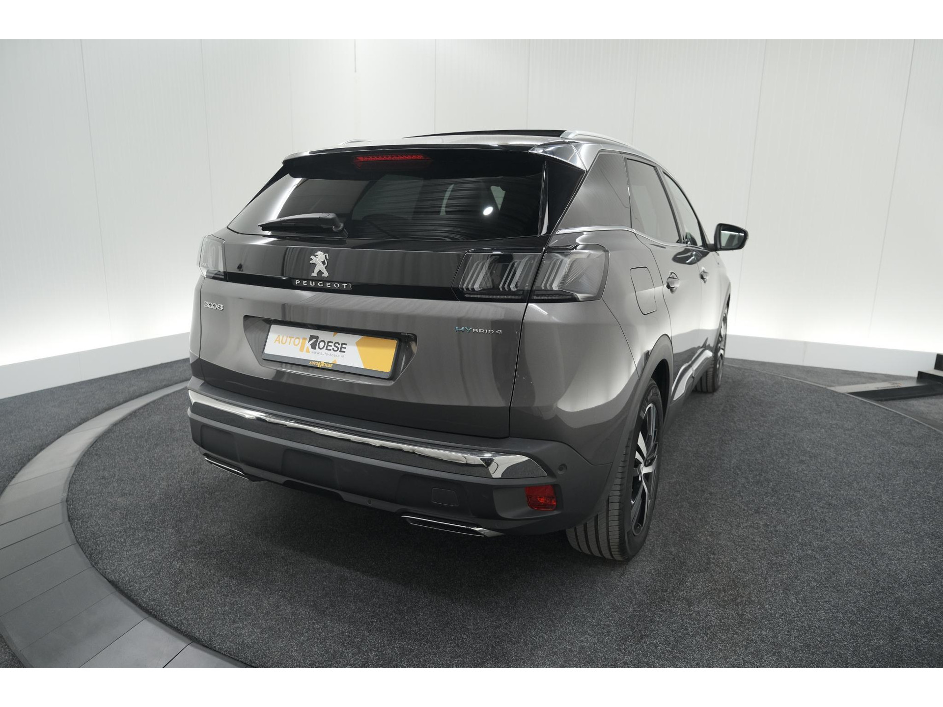 Peugeot 3008 HYbrid4 300 GT | Elektrisch Panoramadak | Dodehoekdetectie | Camera | Navigatie