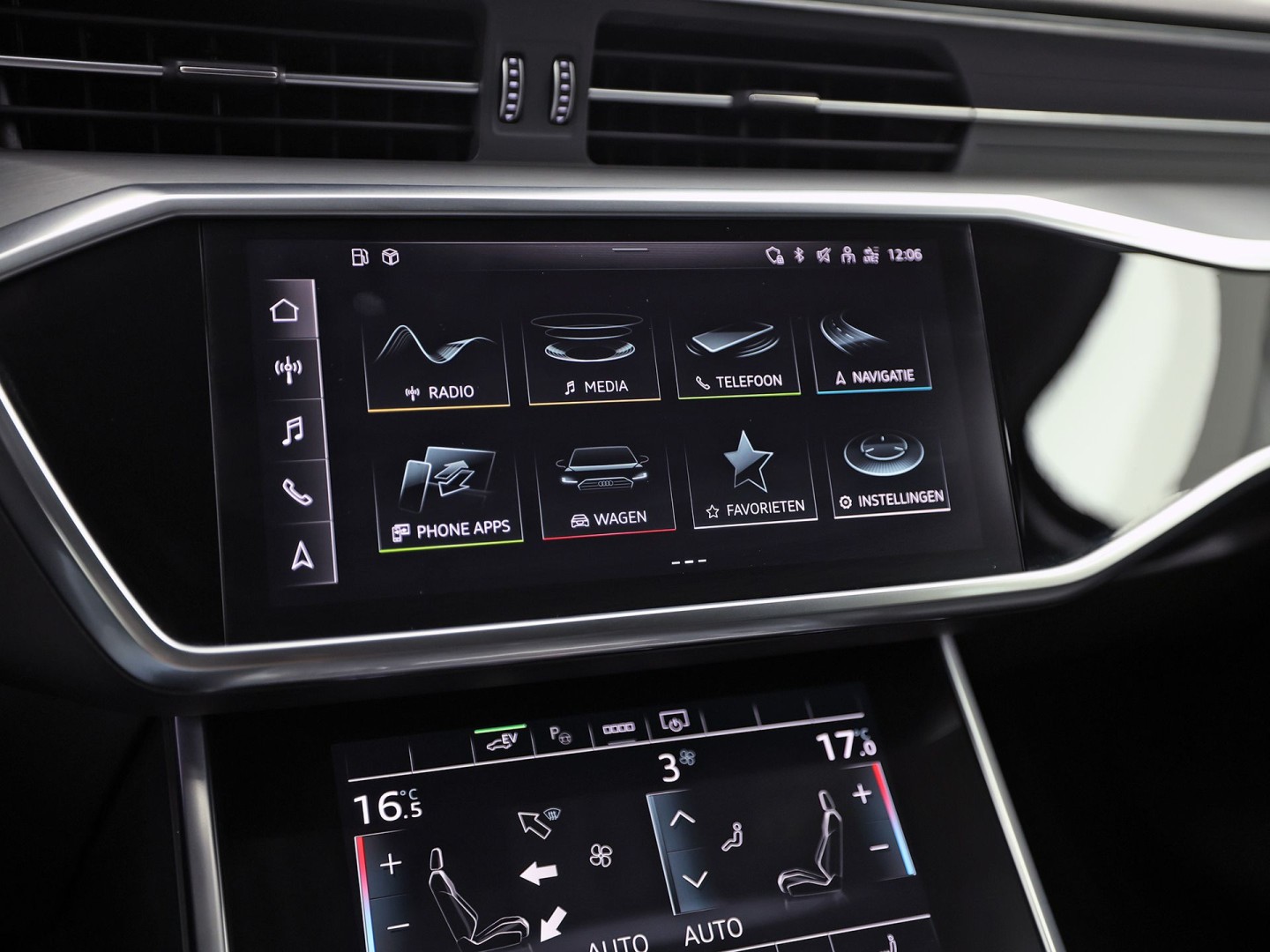 Audi A6 55 TFSI e quattro S-Line Competition 368Pk Automaat (2X S-LINE, APPLE CARPLAY, SPORTZETELS, NAPPA LEDER, MEMORY SEATS, CAMERA, ADAPTIVE CRUISE, ELEK ACHTERKLEP, STOELVERWARMING ACHTER, NIEUWSTAAT)