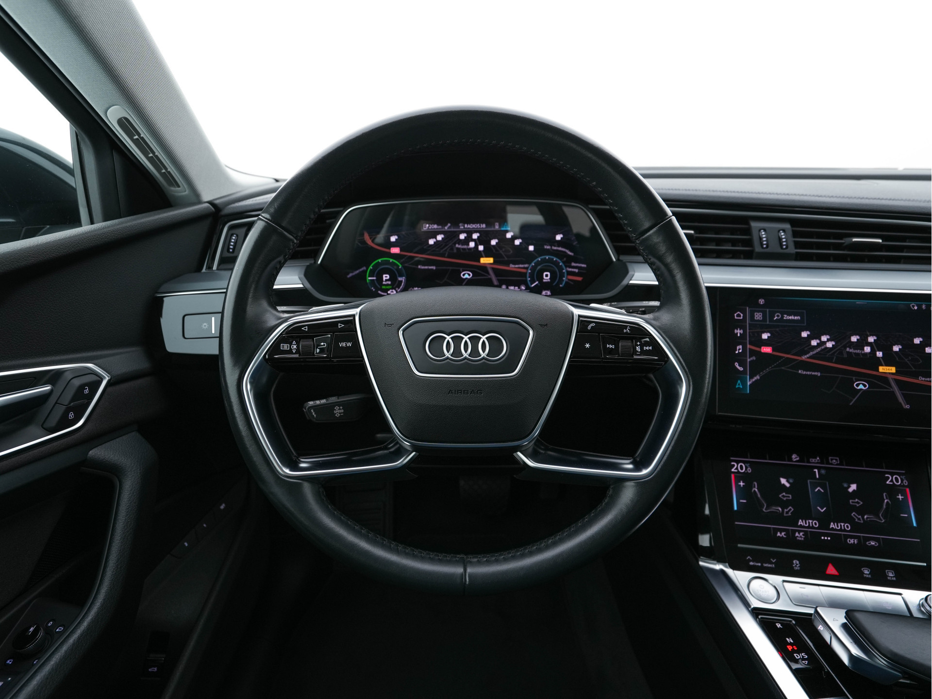 Audi e-tron 50 Quattro Launch edition 71 kWh (⚠️)  [ 3-Fase ] {SOH-100%} (INCL-BTW) Aut. *FULL-LED | DIGI-COCKPIT | NAVI-FULLMAP | HEATED-COMFORTSEATS | KEYLESS | AUDI-SOUND | SHIFT-PADDLES | ECC | PDC | CRUISE | 20''ALU*