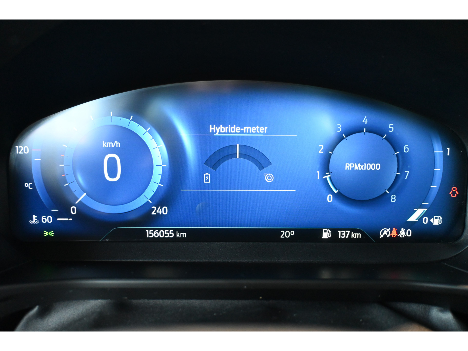 Ford Focus Wagon 1.0 EcoBoost Hybrid Titanium X Nap! Cruise Clima Full LED Trekhaak CarPlay Navigatie Inruil Mogelijk!