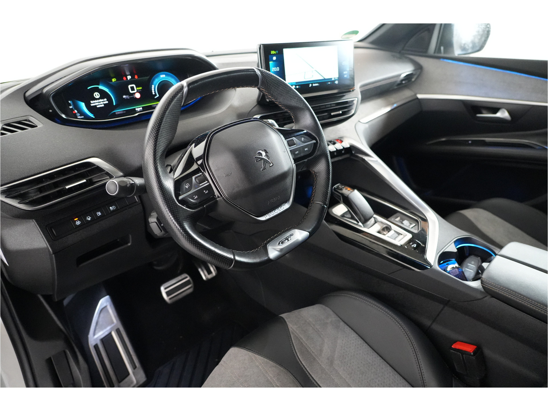 Peugeot 3008 1.6 HYbrid4 300 Blue Lease GT | SOH 95% | Adaptive Cruise | Stl. verw. | Apple/Android |