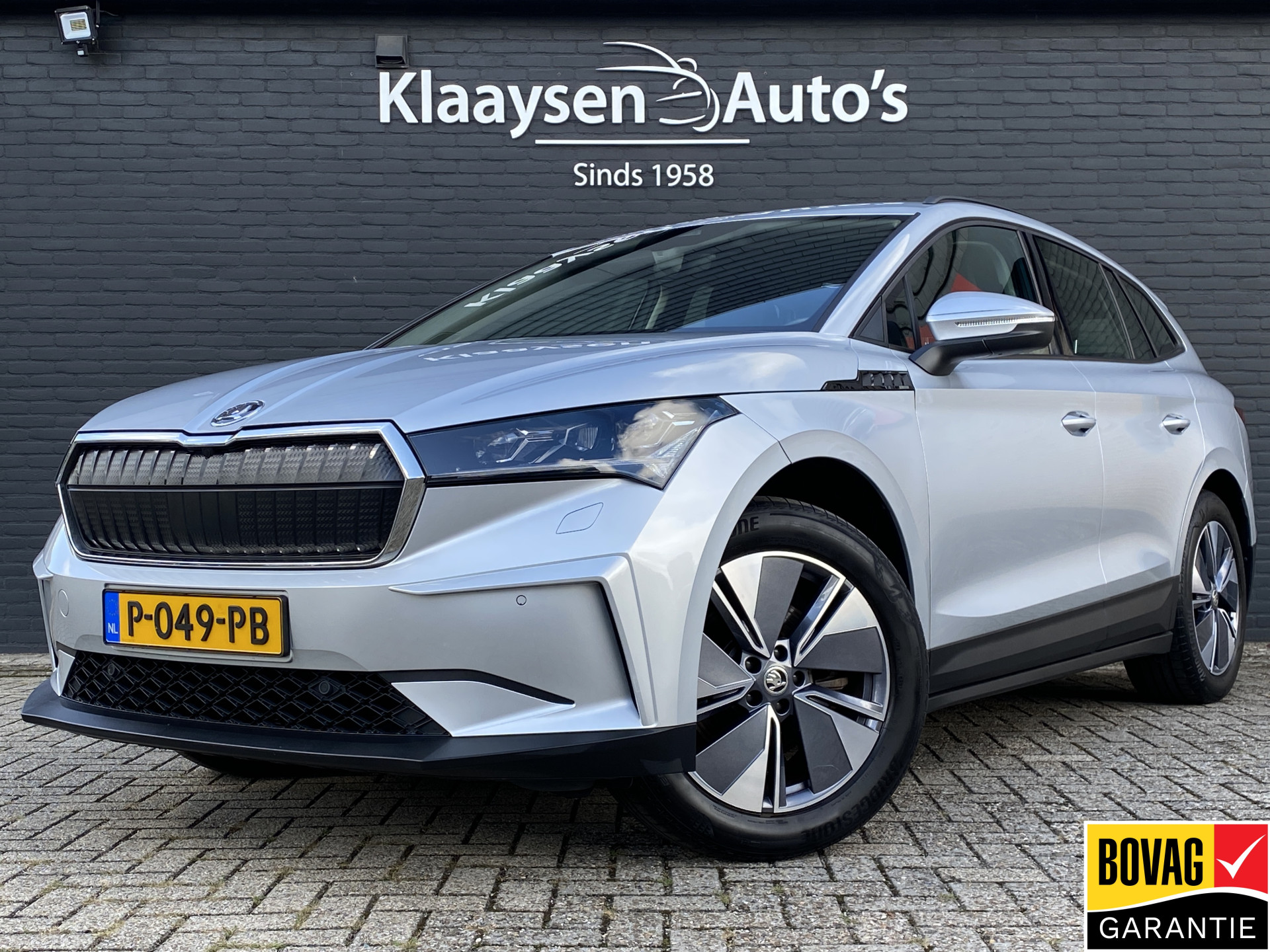 ŠKODA Enyaq iV 60 | 1e eigenaar | dealer onderhouden | navigatie | camera | sfeerverlichting | apple carplay | SOH 92%