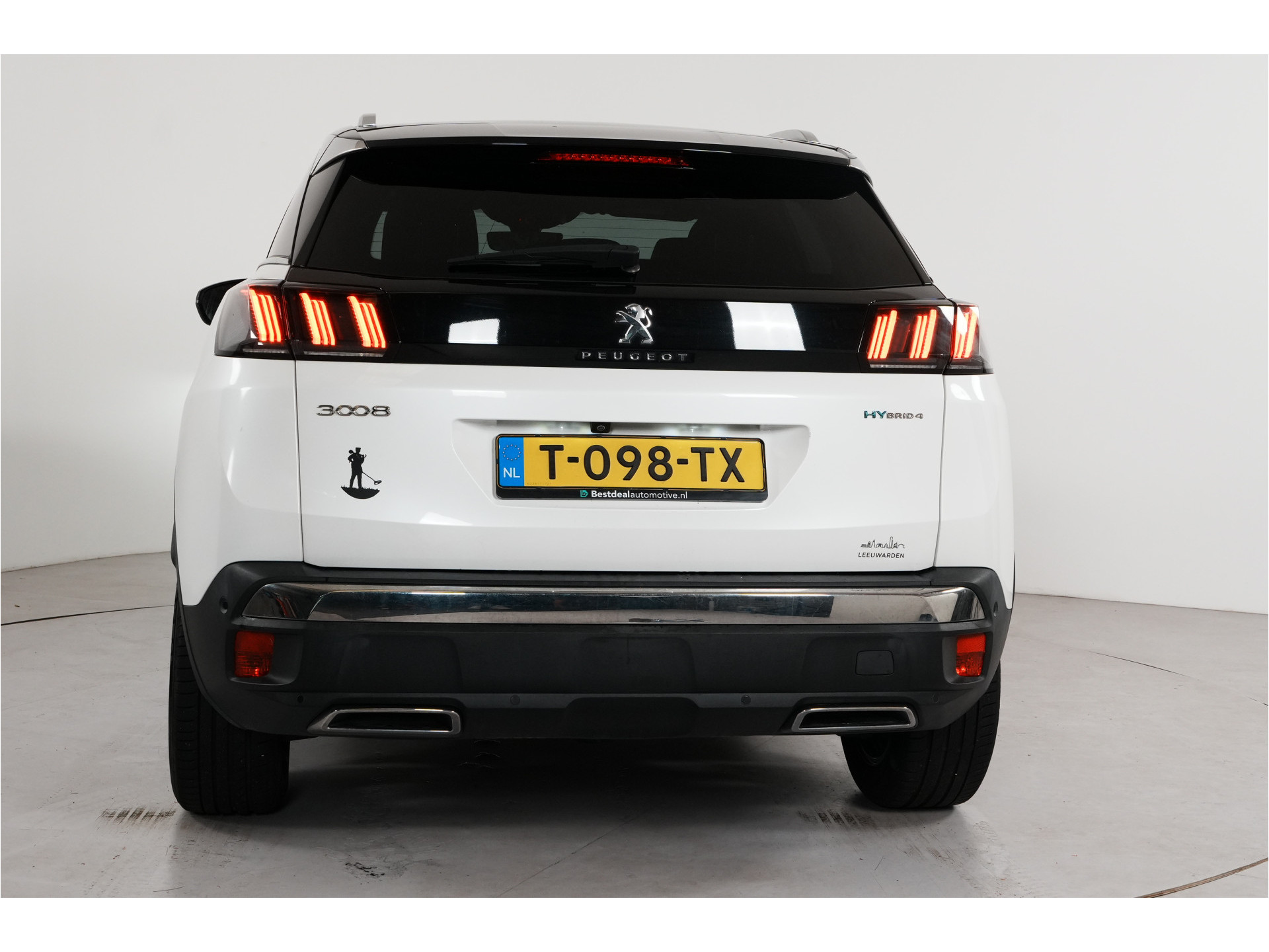 Peugeot 3008 1.6 HYbrid4 300 Blue Lease GT | SOH 95% | Adaptive Cruise | Stl. verw. | Apple/Android |
