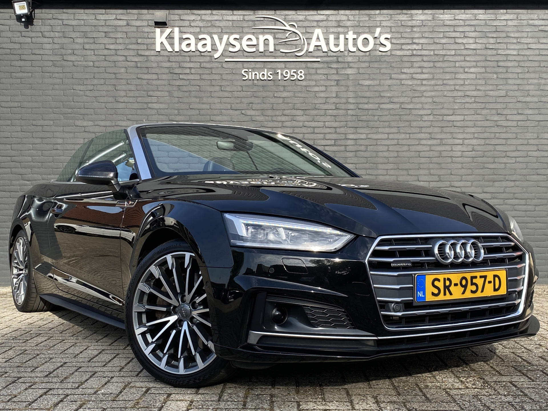Audi A5 Cabriolet 2.0 TFSI Quattro Sport S-Line 252 pk AUT. | 3X S-Line | virtual cockpit | B&O audio | HUD display | elektr. v. stoelen