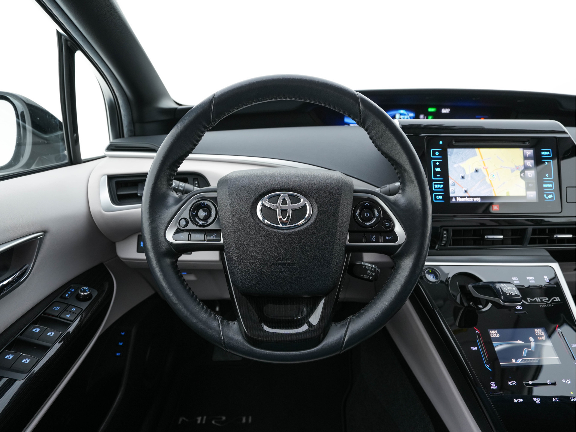 Toyota Mirai FCV Executive [ HYDROGEN ] (INCL-BTW) Aut. *LEATHER | FULL-LED | JBL-SOUND | CAMERA | KEYLESS | MEMORY-PACK | ADAPTIVE-CRUISE | BLIND-SPOT |  DAB | NAVI-FULLMAP | DIGICOCKPIT | COMFORTSEATS | LANE-ASSIST | ...