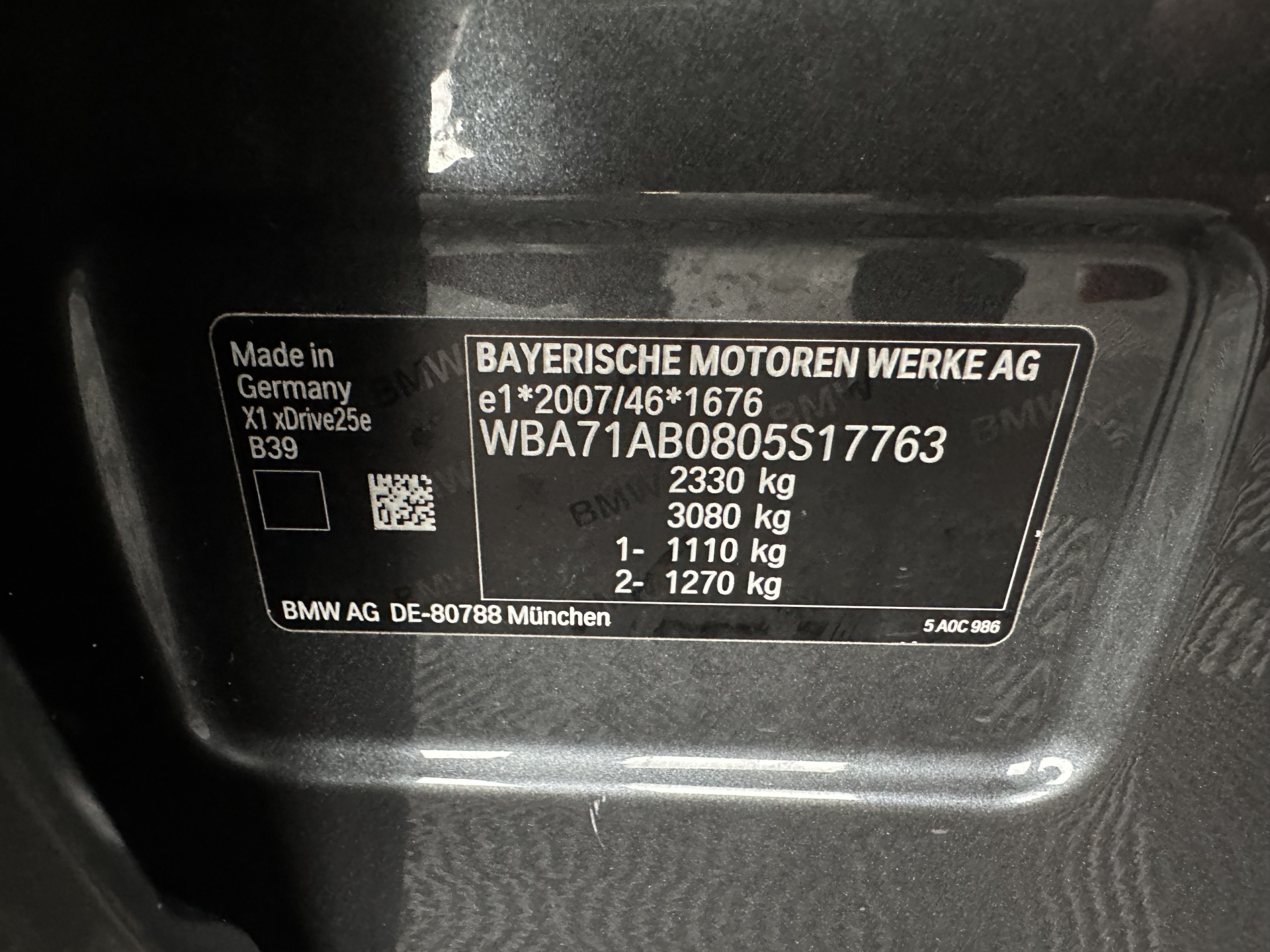 BMW X1 xDrive25e eDrive Edition ( Plug-In ) (INCL-BTW) *LEATHER | FULL-LED | HARMAN/KARDON | CAMERA | HEATED-COMFORTSEATS | NAVI-FULLMAP | ECC | KEYLESS |  PDC | CRUISE | DAB | TOWBAR | HEAD-UP | 17''ALU*