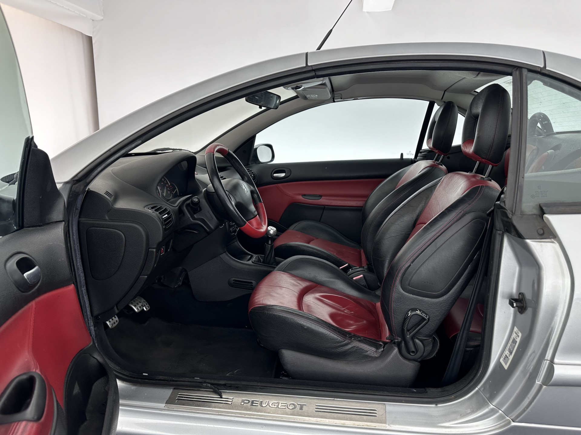 Peugeot 206 CC 1.6-16V *TWO-TONE-FULL-LEATHER | ECC | SPORT-SEATS |  RADIO-CD | 16"ALU*