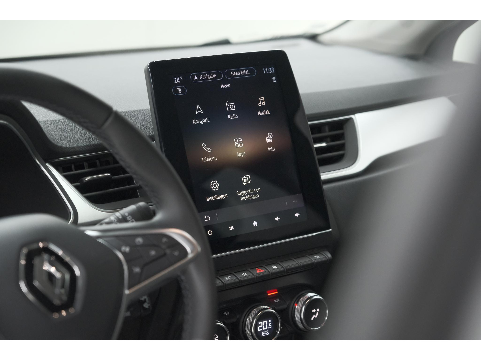 Renault Captur Mild Hybrid 140 EDC Techno | Camera | 9.3 Inch Scherm | Apple Carplay | Parkeersensoren | Allseason Banden | Stoelverwarming