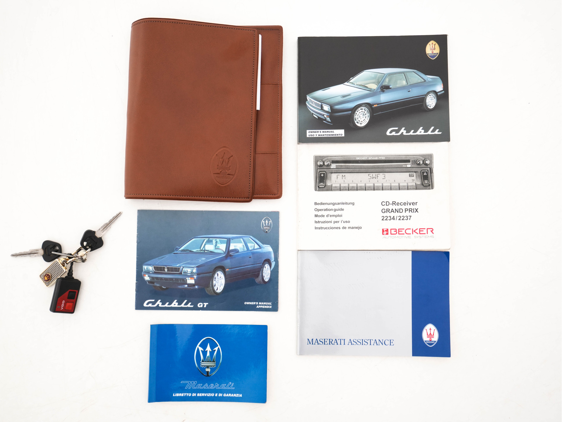 Maserati Ghibli 2.8 V6 Aut. *LEATHER | AIRCO | COMFORT-SEATS | RADIO-CD | WOODEN-INLAY | ALCANTARA-HEADLINER | 17''ALU*