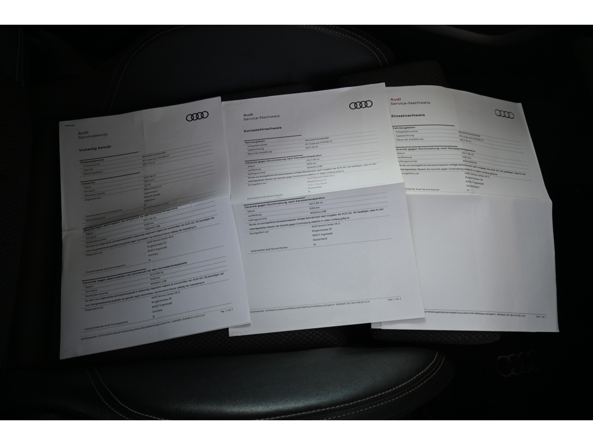 Audi A5 Coupé 2.0 TFSI Quattro Sport S-line Clima Panoramadak LED Adaptieve cruise B&O Navigatie 100% Onderhouden Inruil mogelijk
