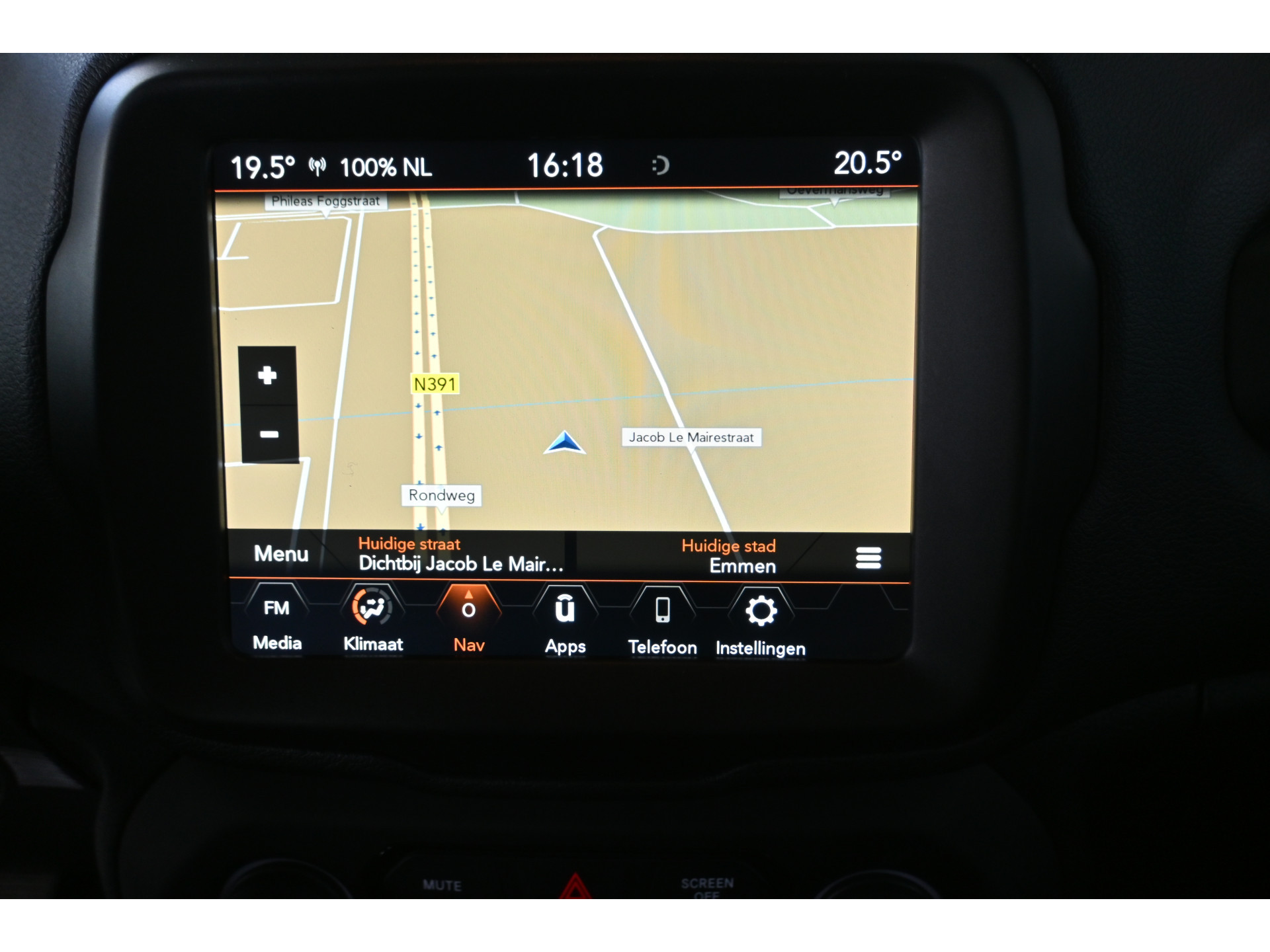 Jeep Renegade 1.0T Freedom Airco Navigatie Cruise Control Rijklaarprijs! Inruil Mogelijk!