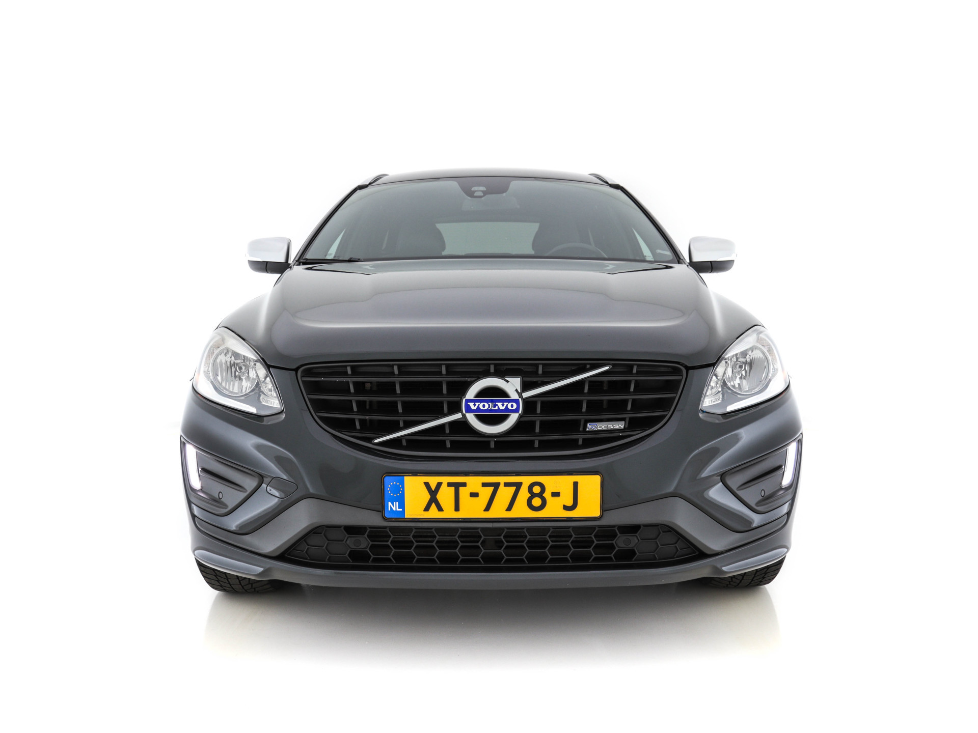 Volvo XC60 2.0 D4 R-Design FWD Aut. *NAVI-FULLMAP | LEATHER-ALCANTARA | ECC | HEATED-R-DESIGN-SPORTSEATS | PRIVACY-GLASS |  PDC | SHIFT-PADDLES | CRUISE | 18"ALU*