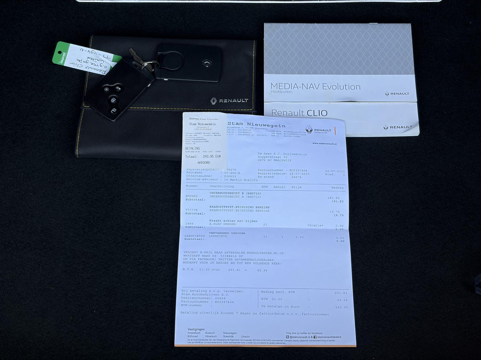 Renault Clio 0.9 TCe Limited Trekhaak,Navi,Keyless,Airco,Cruise,Pdc,Lm velgen,N.A.P,Apk tot 11-2026