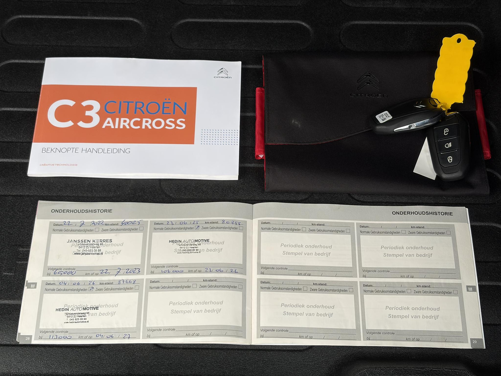 Citroen C3 Aircross 1.2 PureTech S&S Shine 1e Eigenaar l D-riem vv in 07-07-2025 l 360° Camera l Navi l Carplay l Net beurt gehad l Keyless l 17''Lmv l Rijstrooksensor l 110pk l Pdc V+A l 6 Bak l N.A.P l Apk tot 07-2027