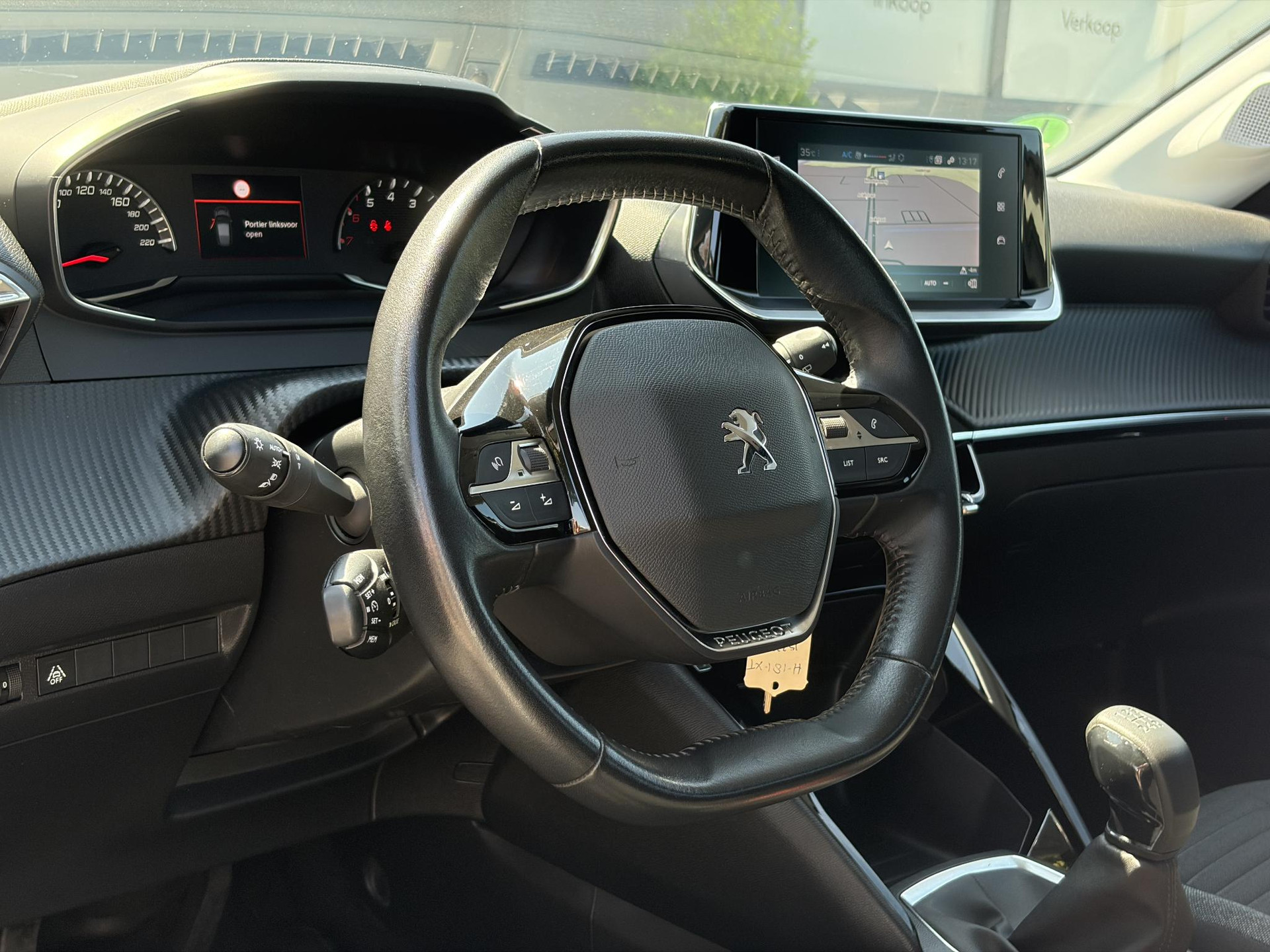 Peugeot 208 1.2 PureTech Blue Lease Active 2e Eigenaar,D-riem vv in 11-2025,Camera,Navi,Carplay,75pk,Clima,Cruise,Rijstrooksensor,Pdc,Lm velgen,N.A.P,Apk tot 11-2027