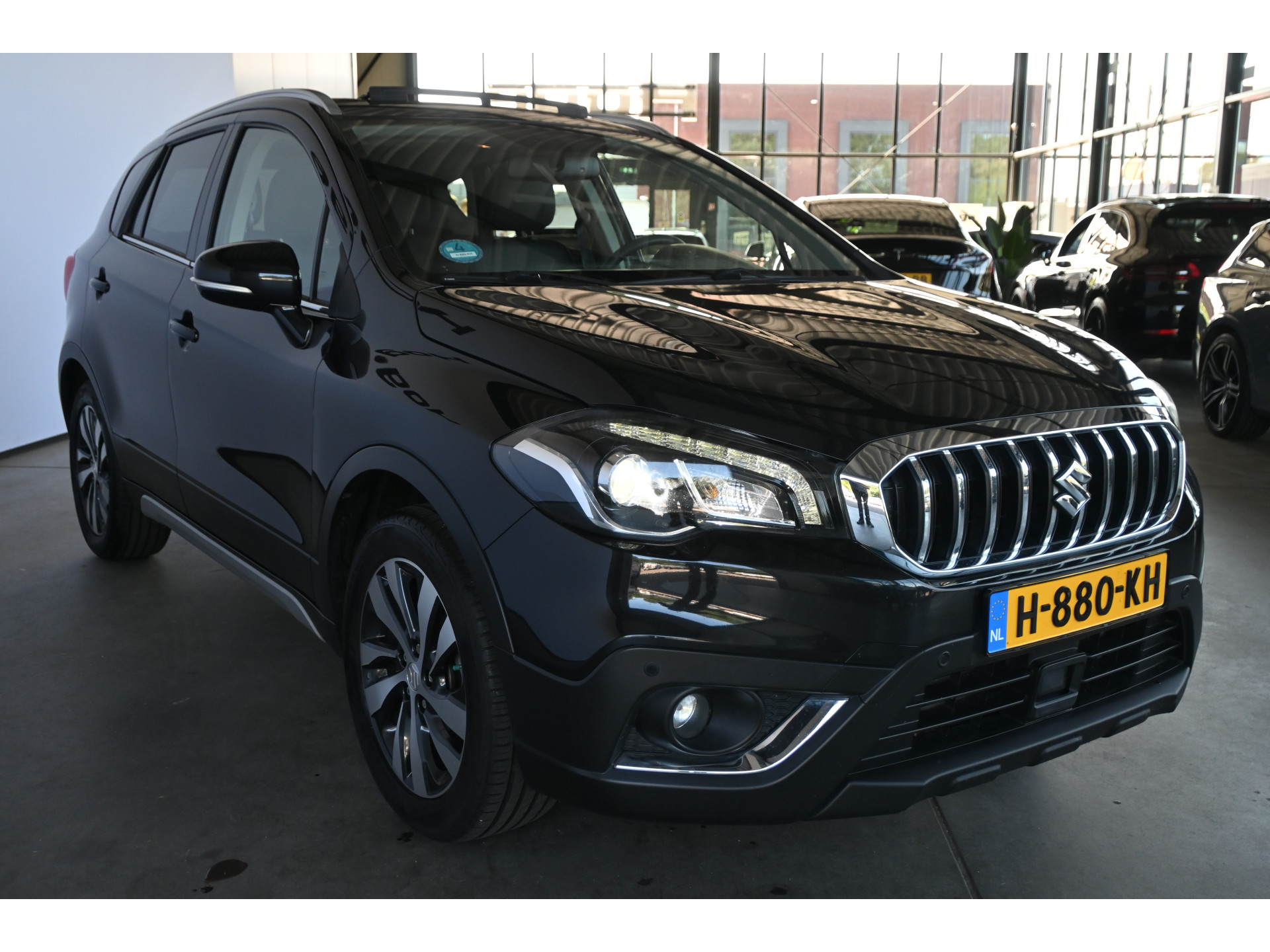 Suzuki S-Cross 1.0 Boosterjet Stijl Clima Navigatie Panoramadak Stoelverwarming Goed Onderhouden! Inruil Mogelijk!