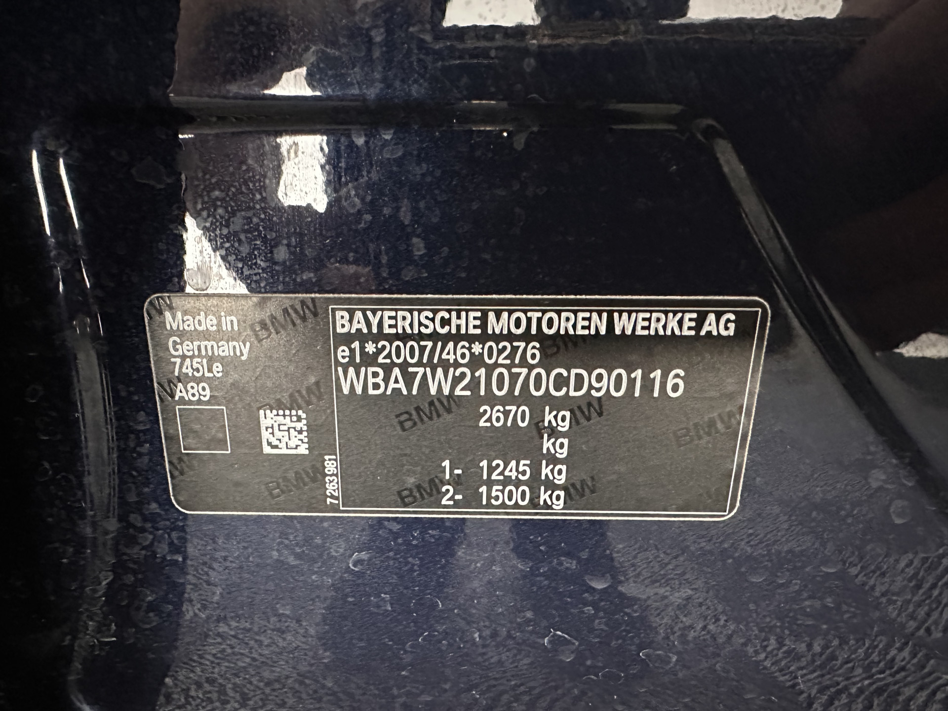 BMW 7-serie 745Le (Plug-in) (INCL-BTW) *PANO | LEATHER | FULL-LED | HEAD-UP | BLINDSPOT | MEMORY-PACK | DIGI-COCKPIT | KEYLESS | DAB+ | CAMERA | HEATED-COMFORTSEATS | AMBIENTLIGHT | CARPLAY | SHIFTPADDLES | 18''ALU*