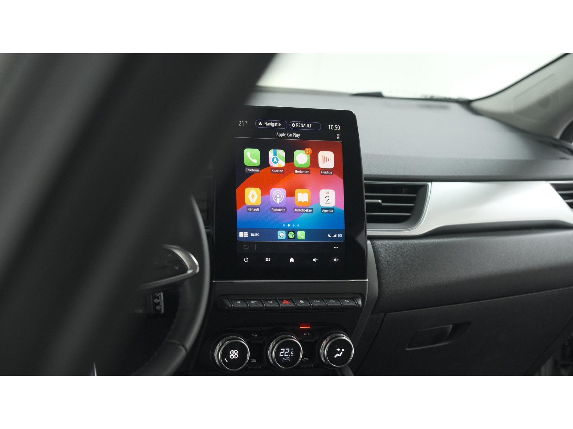 Renault Captur Mild Hybrid 140 EDC Techno | 360 Camera | 9.3 Inch Grootscherm | Stoelverwarming | Apple Carplay | 18 Inch Lichtmetalen Velgen