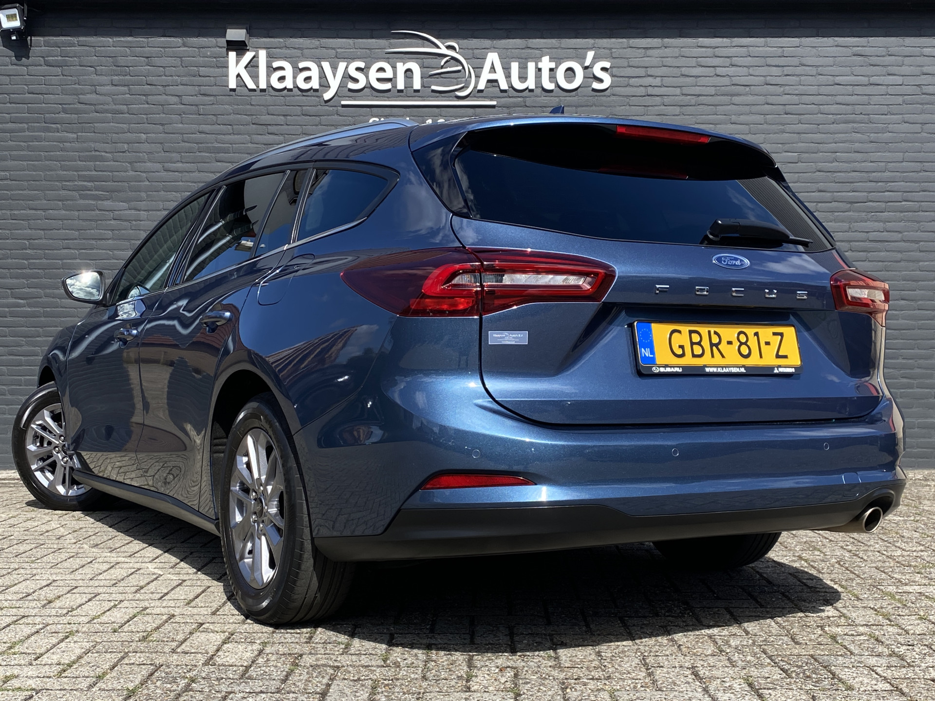Ford Focus Wagon 1.0 EcoBoost Hybrid 155 pk Titanium AUT. | 1e eigenaar | dealer onderh. | navigatie | cruise control | BTW auto