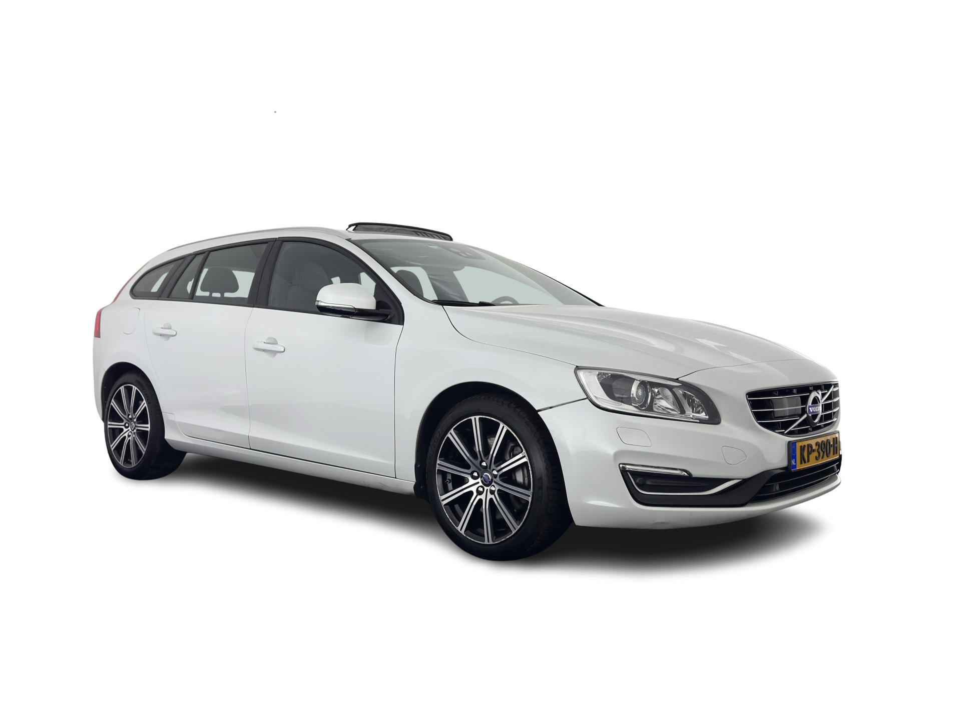 Volvo V60 2.4 D5 Twin Engine Special Edition Aut. *PANO | LEATHER | BI-XENON | BLINDSPOT | MEMORY-PACK | NAVI-FULLMAP | HEATED-SPORTSEATS | CAMERA | PERFORMANCE-AUDIO | TOWBAR | 18''ALU*