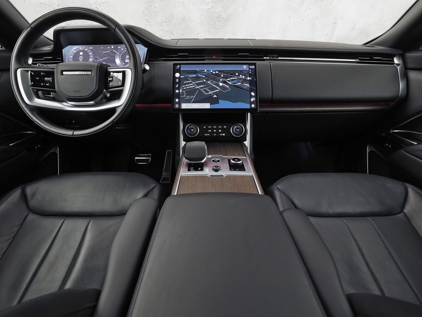 Land Rover Range Rover 3.0 P510e Autobiography PHEV Automaat 510Pk (LEDEREN HEMEL, MASSAGE, MEMORY, ACHTERASBESTURING, MERIDIAN, STOELKOELING/VERWARMING V+A, KOELKAST, 360 CAMERA, SFEERVERLICHTING, NIEUWE APK)