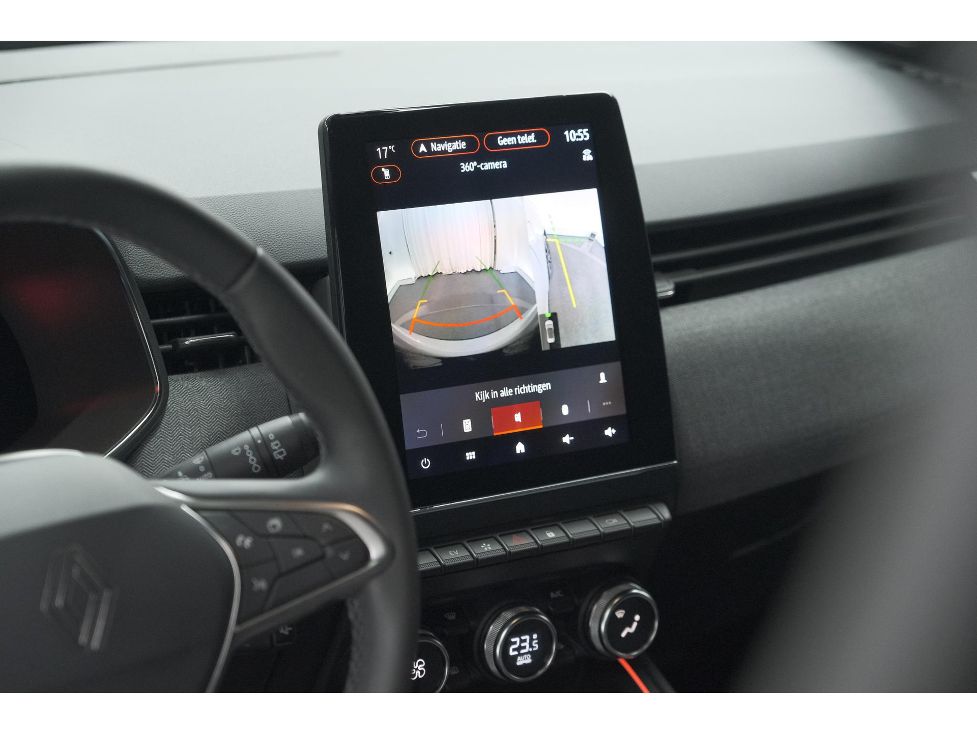 Renault Clio 1.6 E-Tech Full Hybrid 145 techno | 360 Camera | Adaptieve Cruise Control | Dodehoekdetectie | 9.3 Inch Groot Scherm