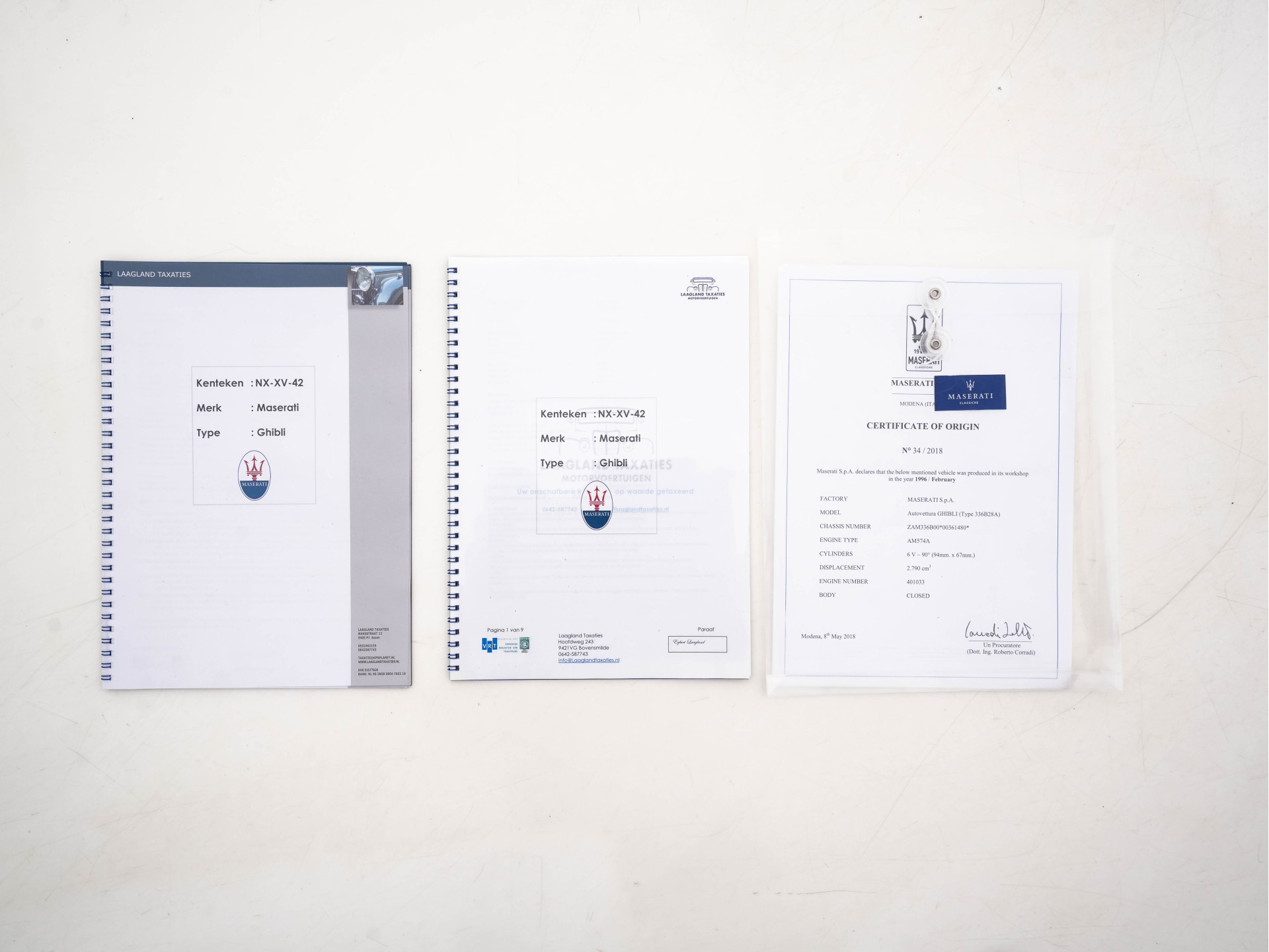 Maserati Ghibli 2.8 V6 Aut. *LEATHER | AIRCO | COMFORT-SEATS | RADIO-CD | WOODEN-INLAY | ALCANTARA-HEADLINER | 17''ALU*