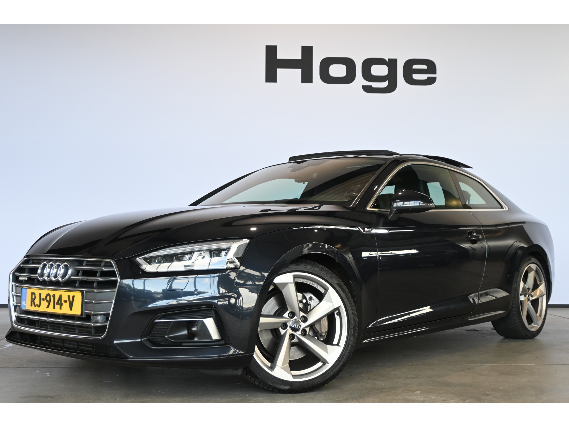 Audi A5 Coupé 2.0 TFSI Quattro Sport S-line Clima Panoramadak LED Adaptieve cruise B&O Navigatie 100% Onderhouden Inruil mogelijk