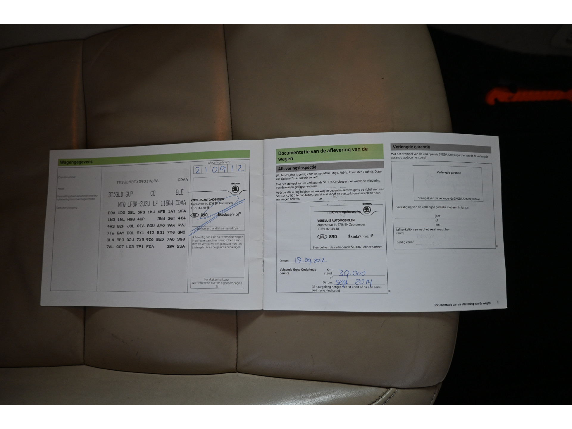 ŠKODA Superb Combi 1.8 TSI Elegance Business Line Automaat Navigatie Leder All in Prijs! Inruil Mogelijk!