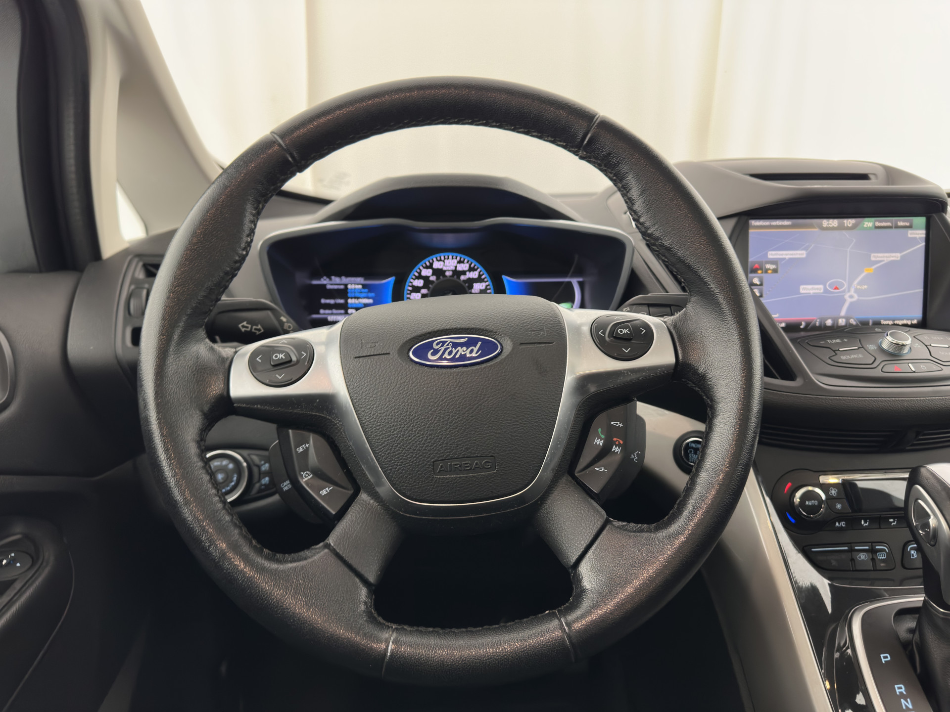 Ford C-Max 2.0 Plug-in Hybrid Titanium Plus (⚠️) Aut. *PANO | LEATHER | NAVI-FULLMAP | KEYLESS | CAMERA | COMFORT-SEATS | ECC | PDC | 17"ALU*