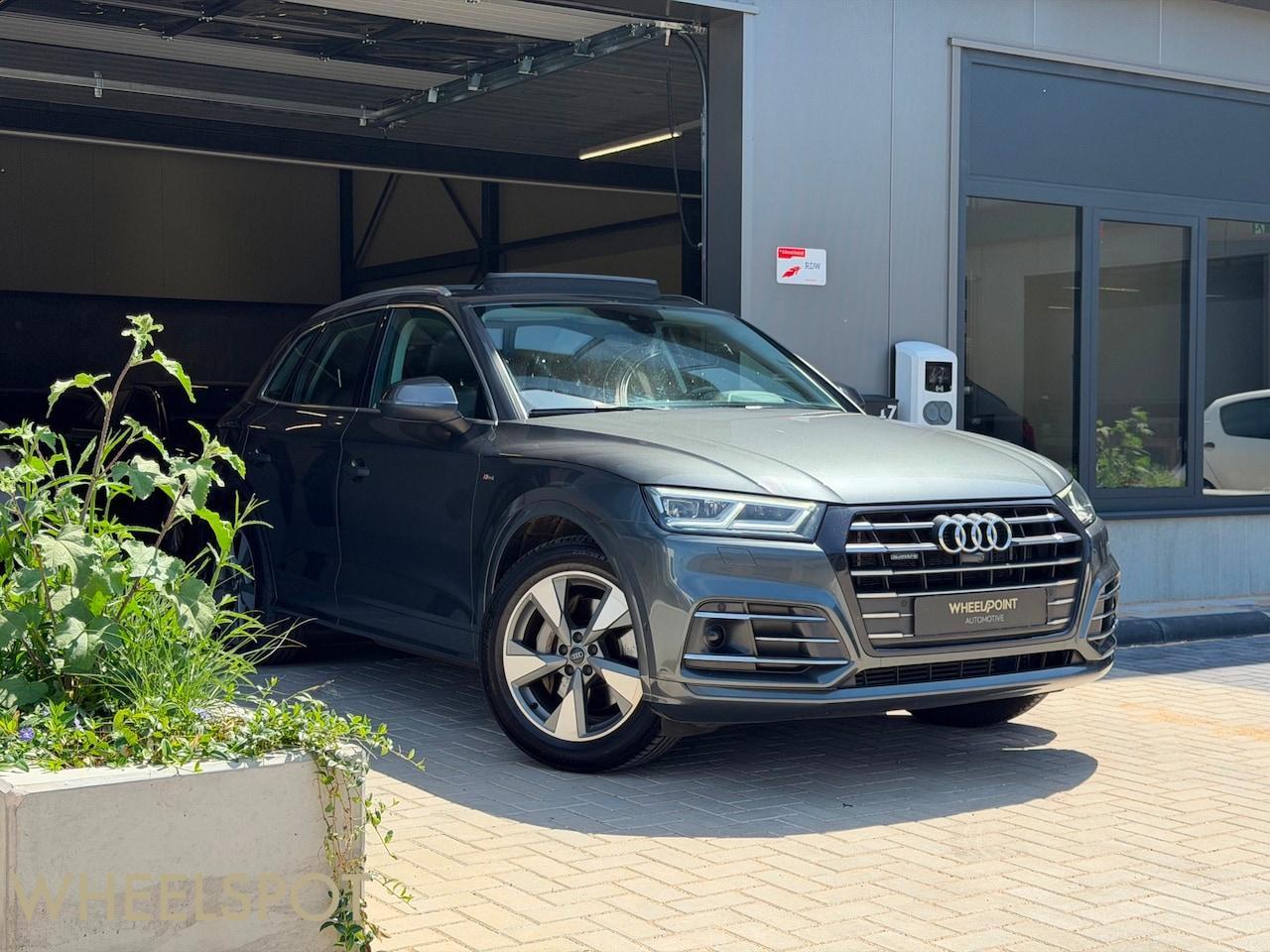 Audi Q5 55 TFSI e quattro S-line|Luchtvering|Pano|B&O|HUD