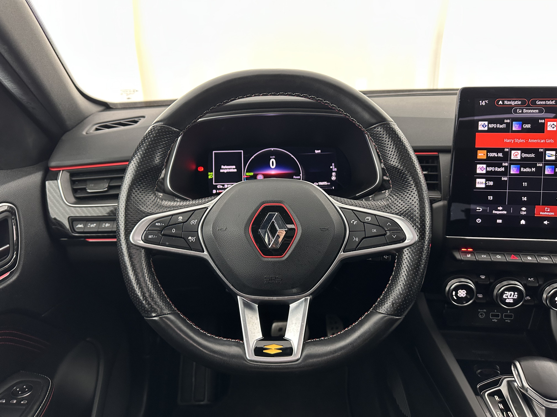 Renault Arkana 1.6 E-Tech Hybrid 145 R.S. Line (INCL.BTW) Aut. *PANO | ADAPTIVE-CRUISE | LEATHER | FULL-LED | BLINDSPOT | CAMERA | HEATED-SPORTSEATS | KEYLESS | AMBIENT-LIGHT | DIGI-COCKPIT | PRIVACY-GLASS | NAVI-FULLMAP | ECC | PDC | 18'