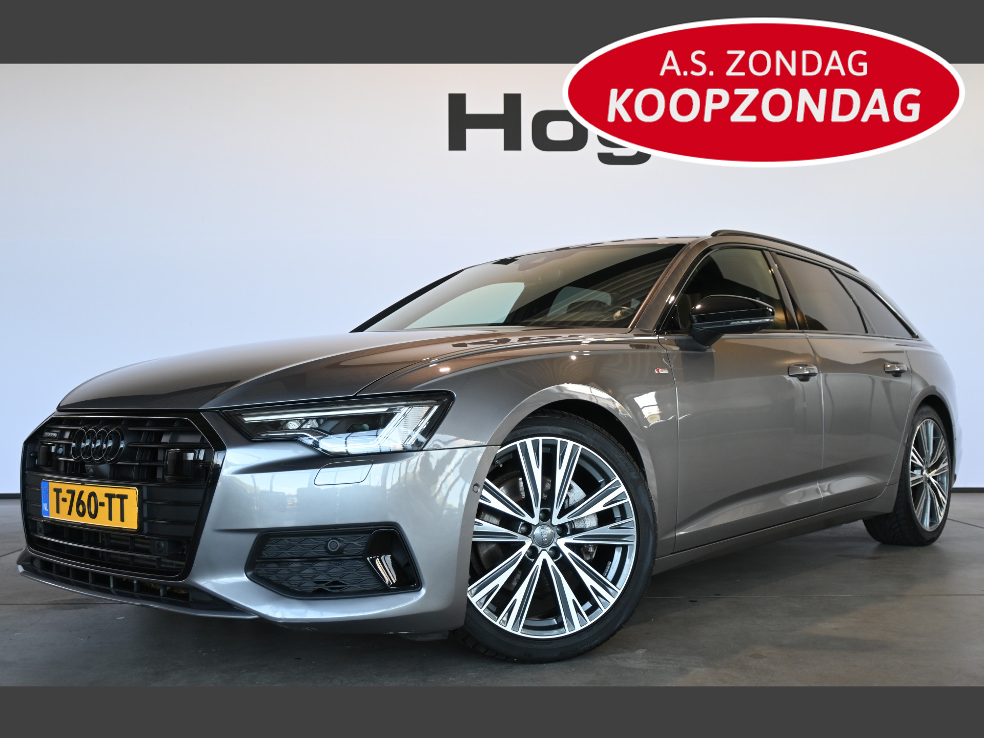 Audi A6 Avant 45 TFSI Quattro S-edition Clima Adaptieve cruise LED Matrix Leder 100% Onderhouden Inruil mogelijk