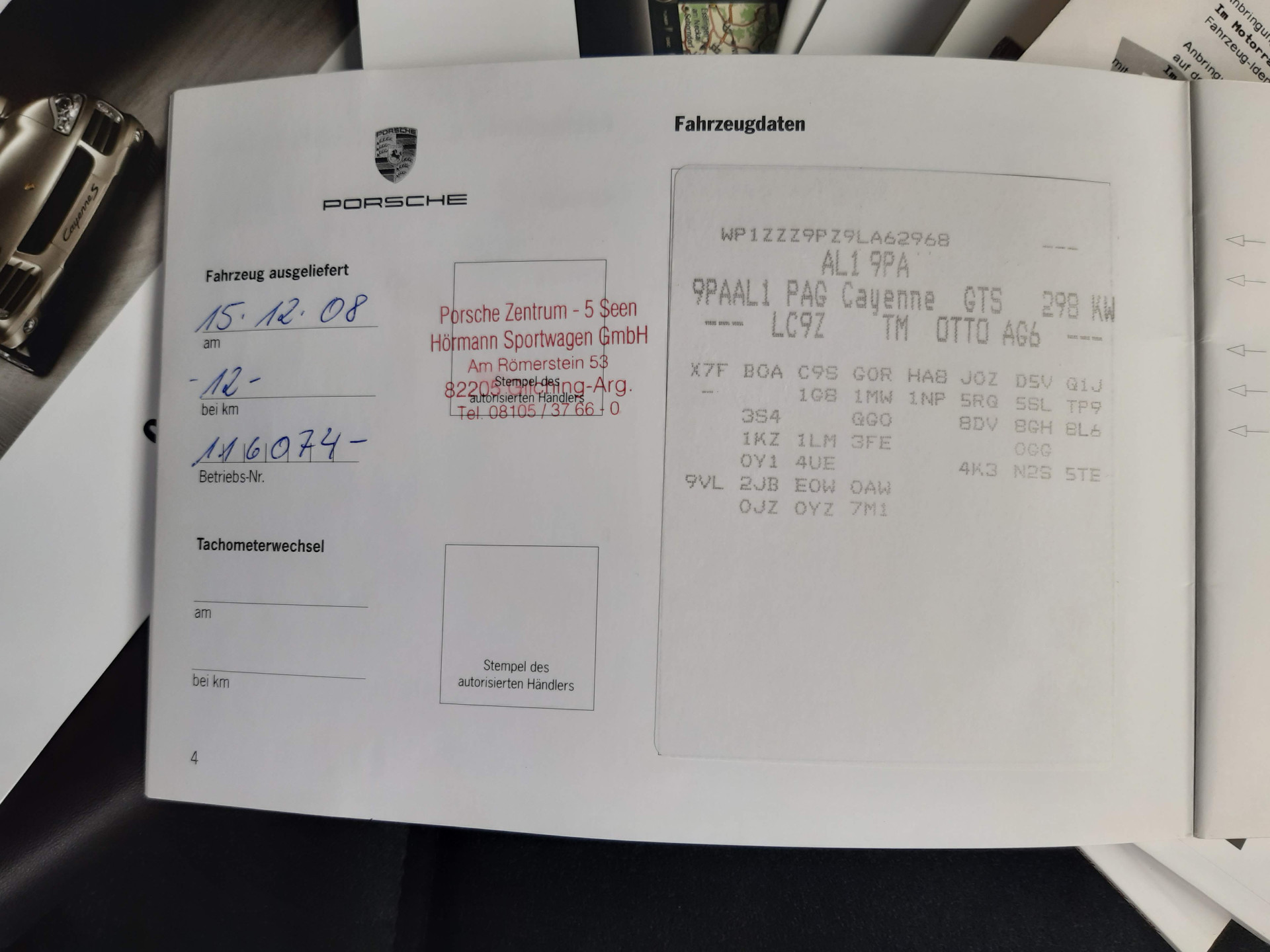 Porsche Cayenne GTS Uniek Exemplaar met lage kilometers Volledige onderhoudshistorie van Porsche-dealer beschikbaar,